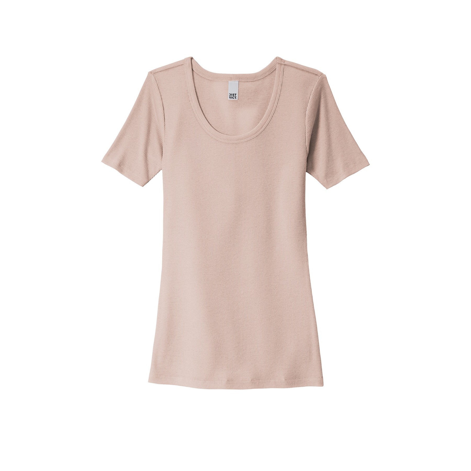 Women's V.I.T. Rib Scoop Neck Tee - Thumbnail Image