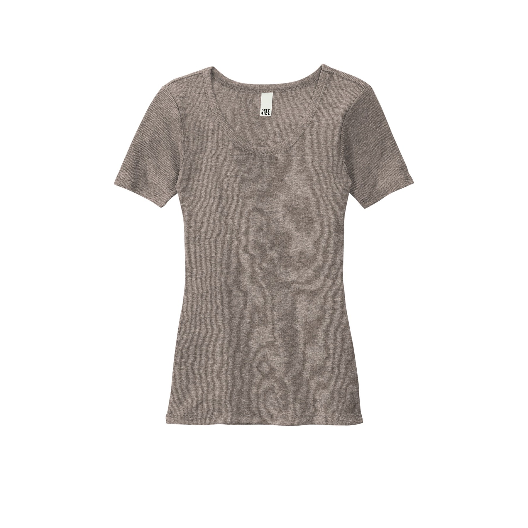 Women's V.I.T. Rib Scoop Neck Tee - Thumbnail Image