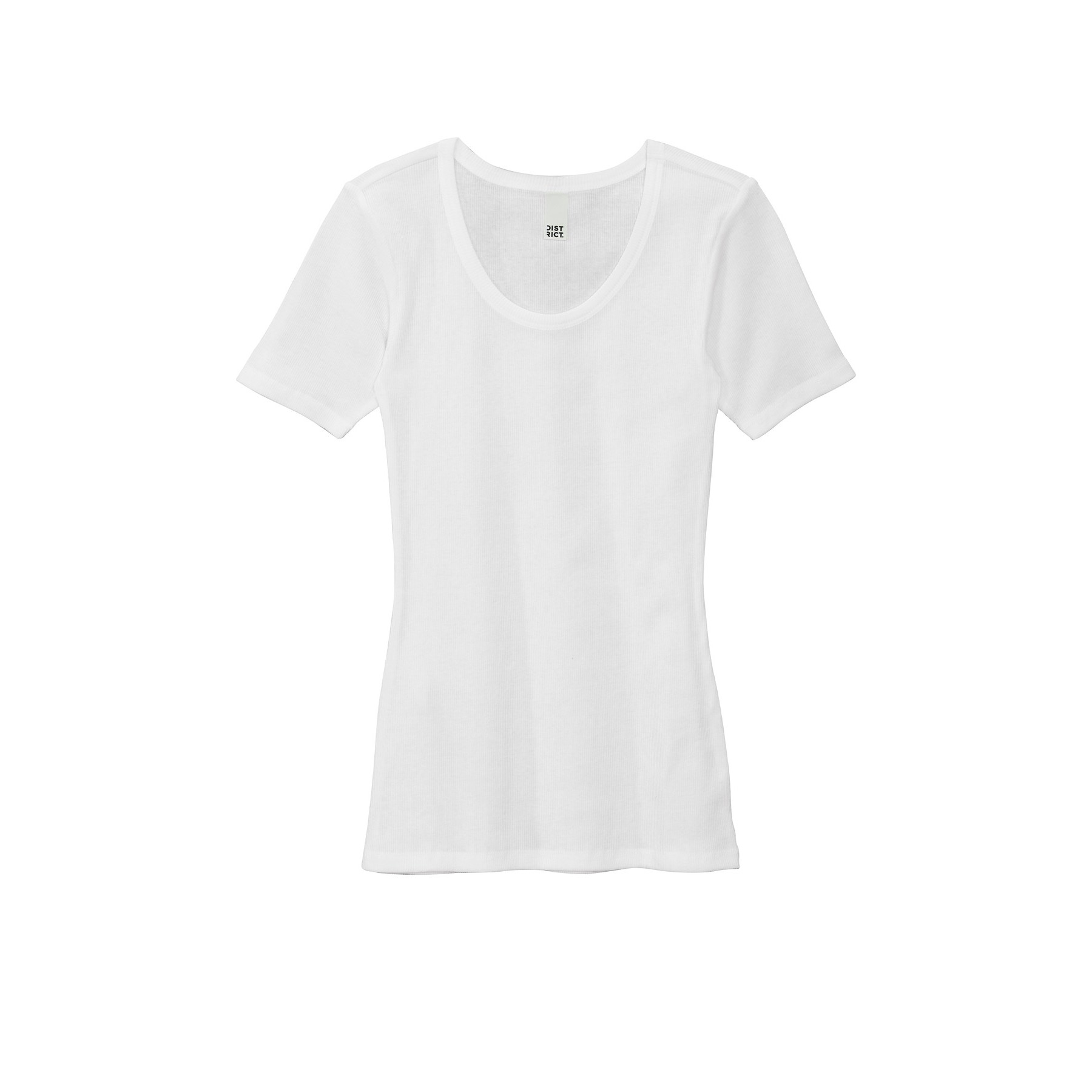 Women's V.I.T. Rib Scoop Neck Tee - Thumbnail Image