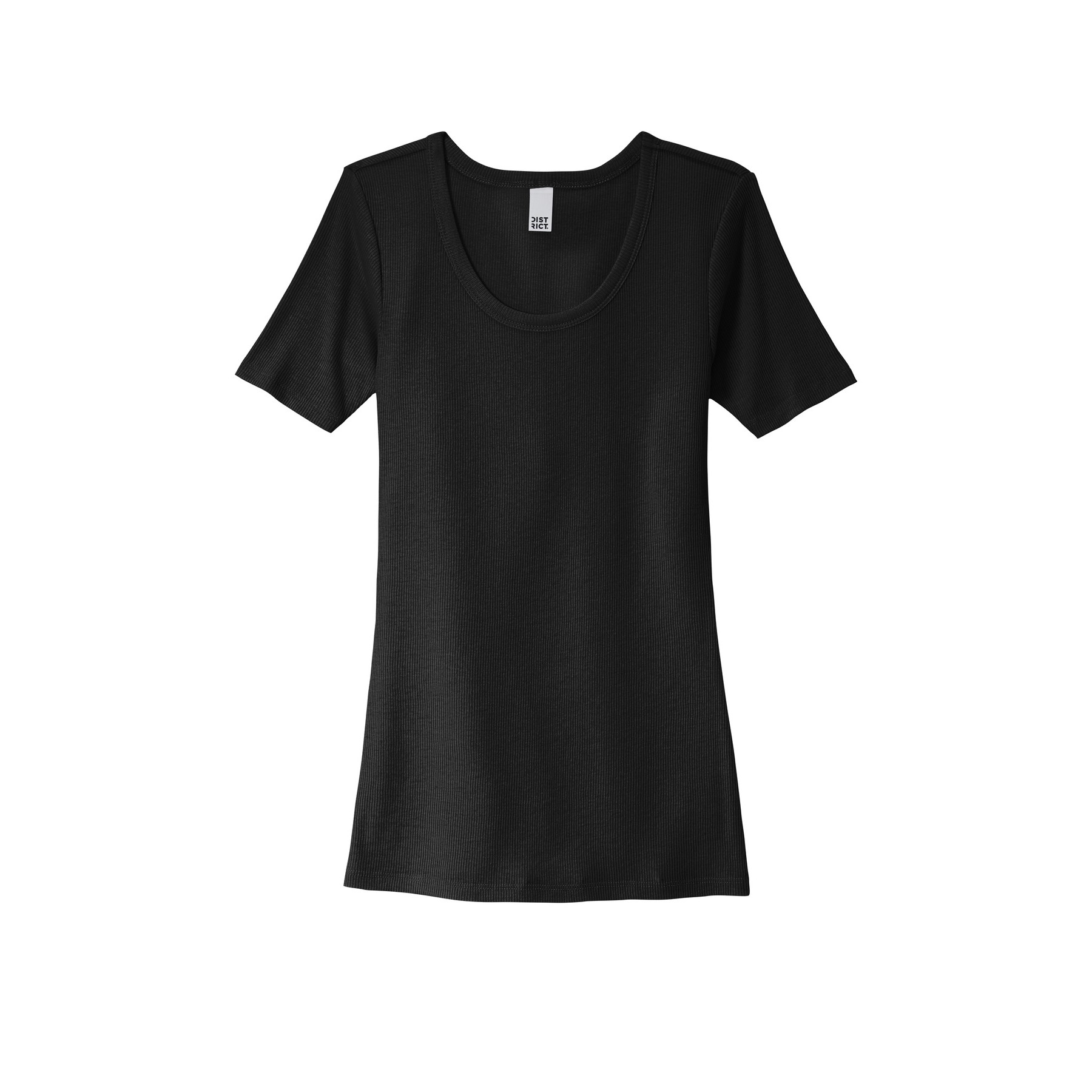 Women's V.I.T. Rib Scoop Neck Tee - Thumbnail Image