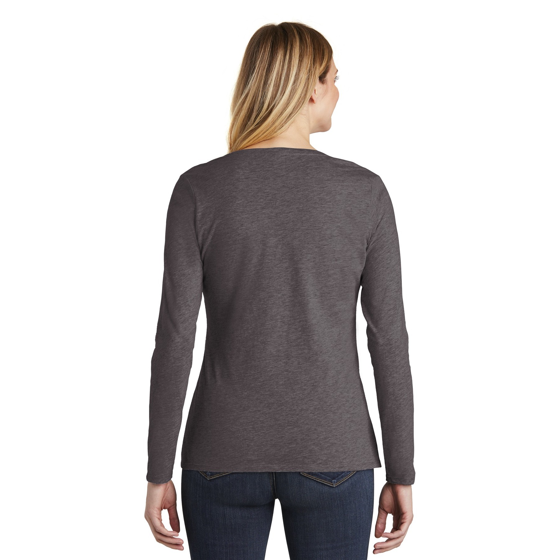 Women's Very Important Tee Long Sleeve V-Neck - Thumbnail Image