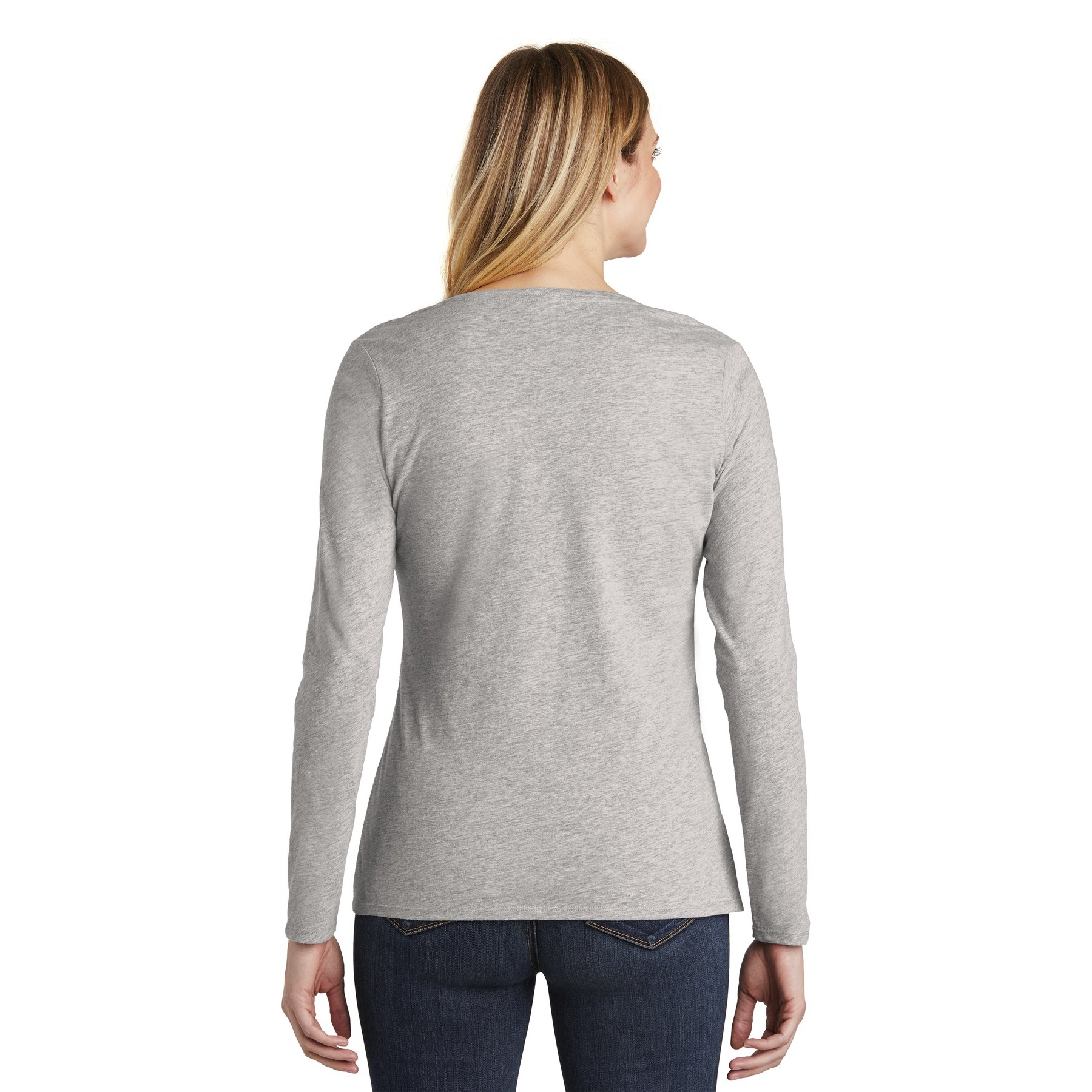 Women's Very Important Tee Long Sleeve V-Neck - Thumbnail Image