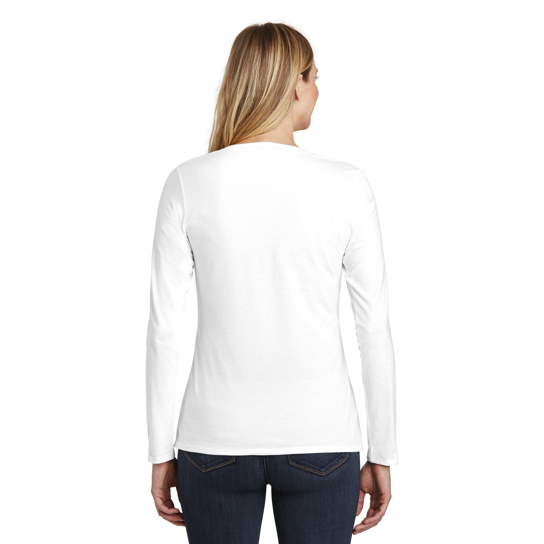 Women's Very Important Tee Long Sleeve V-Neck - Thumbnail Image