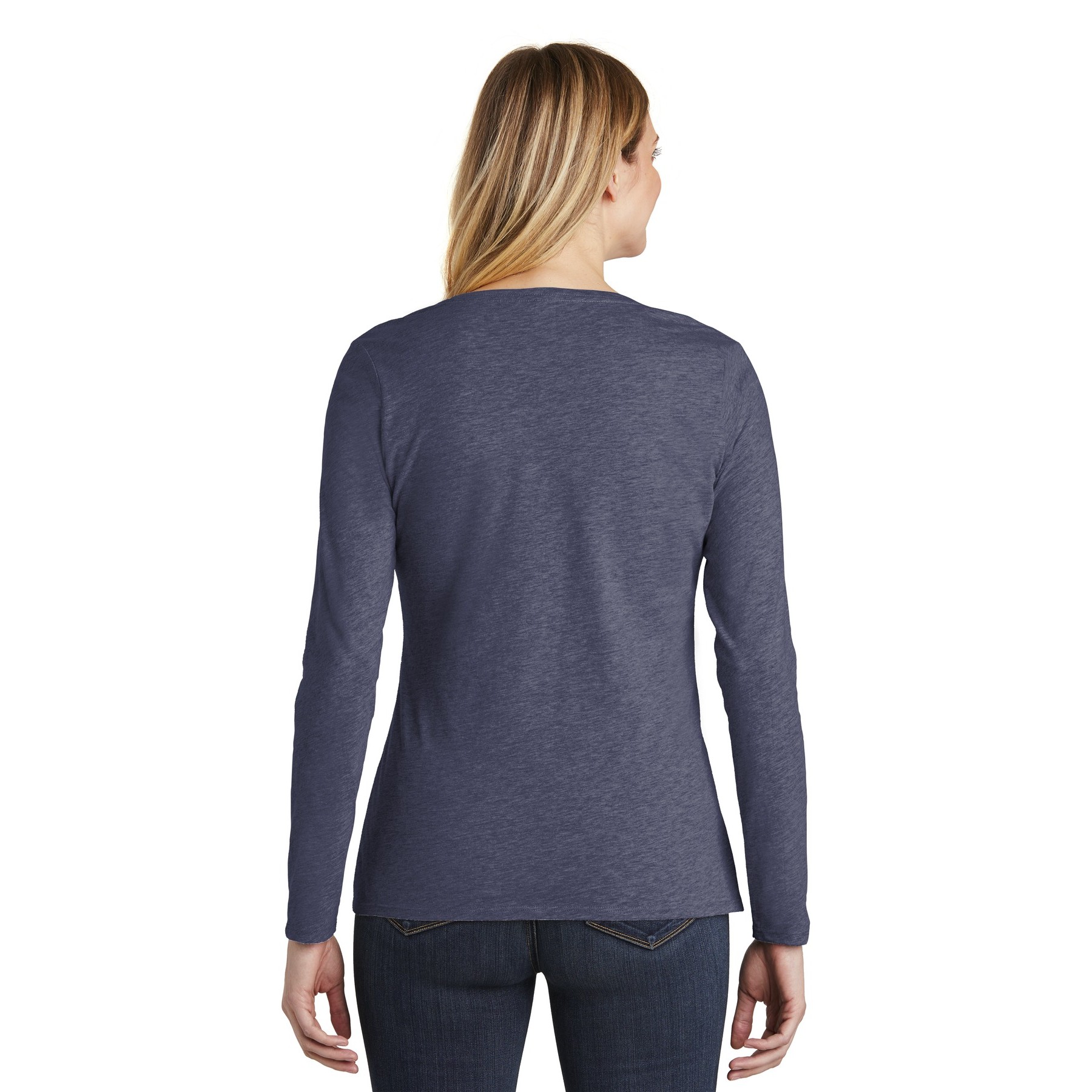 Women's Very Important Tee Long Sleeve V-Neck - Thumbnail Image