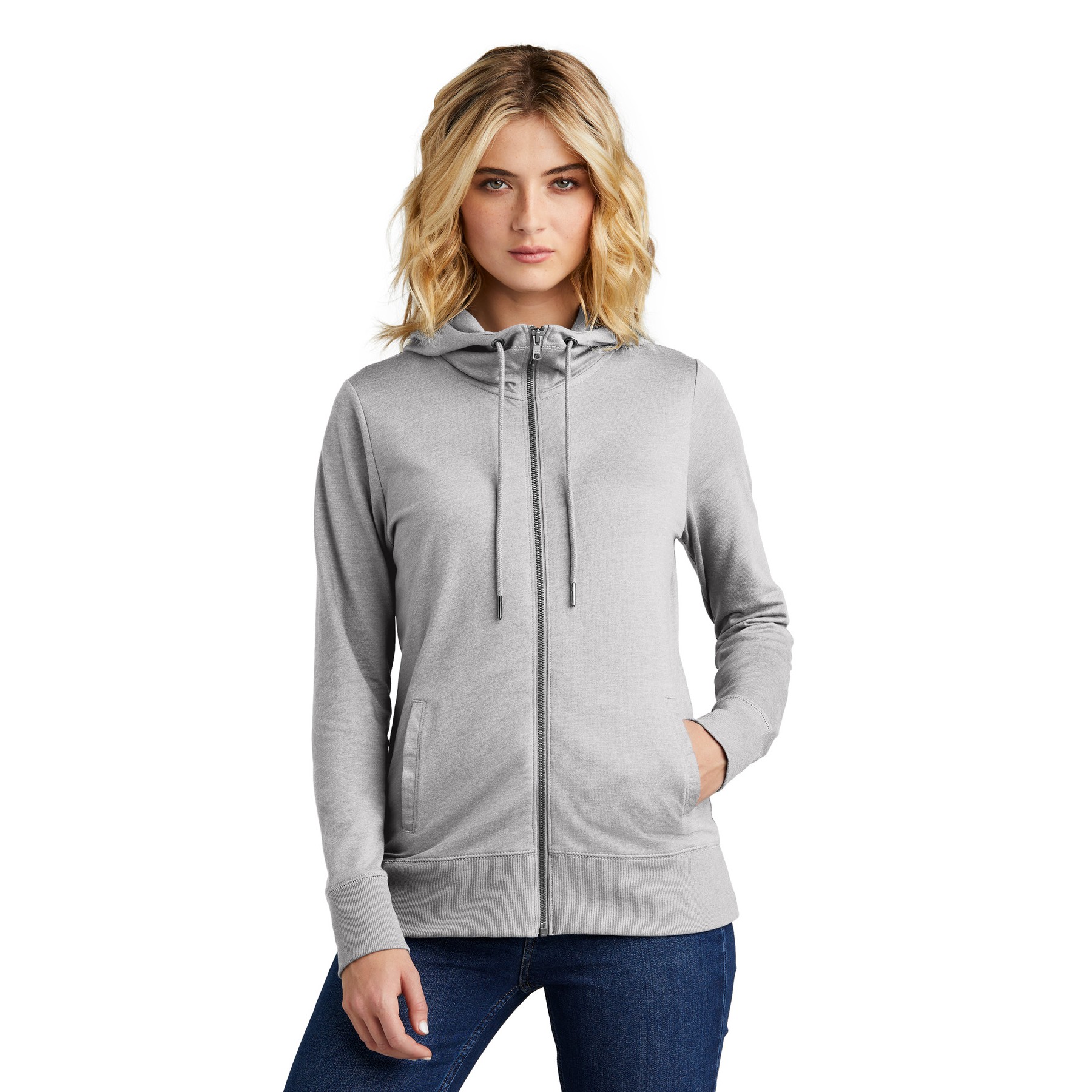 Women's Featherweight French Terry Full-Zip Hoodie - Main Image