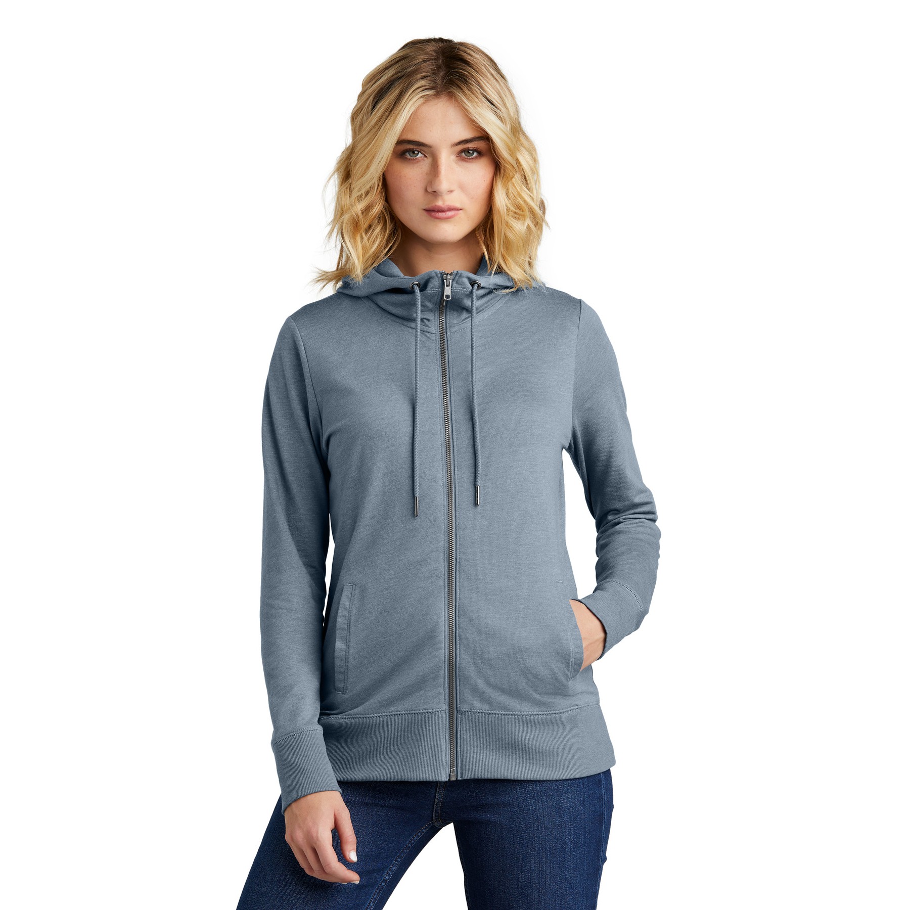 Women's Featherweight French Terry Full-Zip Hoodie - Thumbnail Image