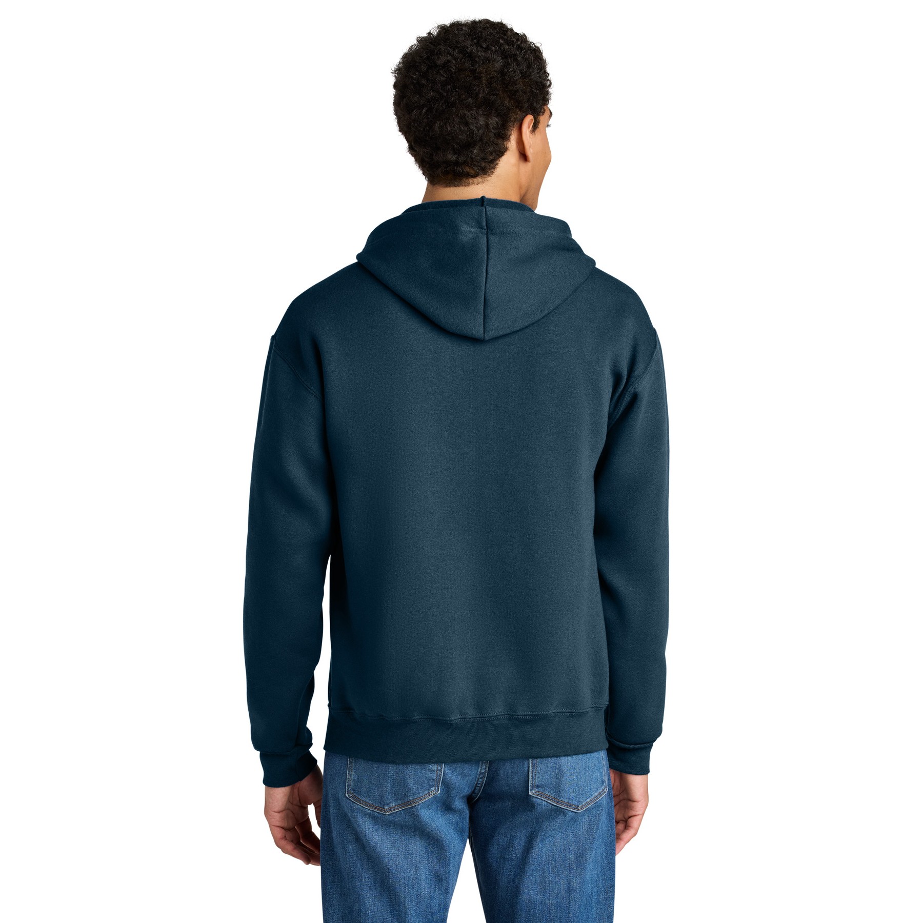 Unisex Full-Zip Hooded Sweatshirt - Thumbnail Image