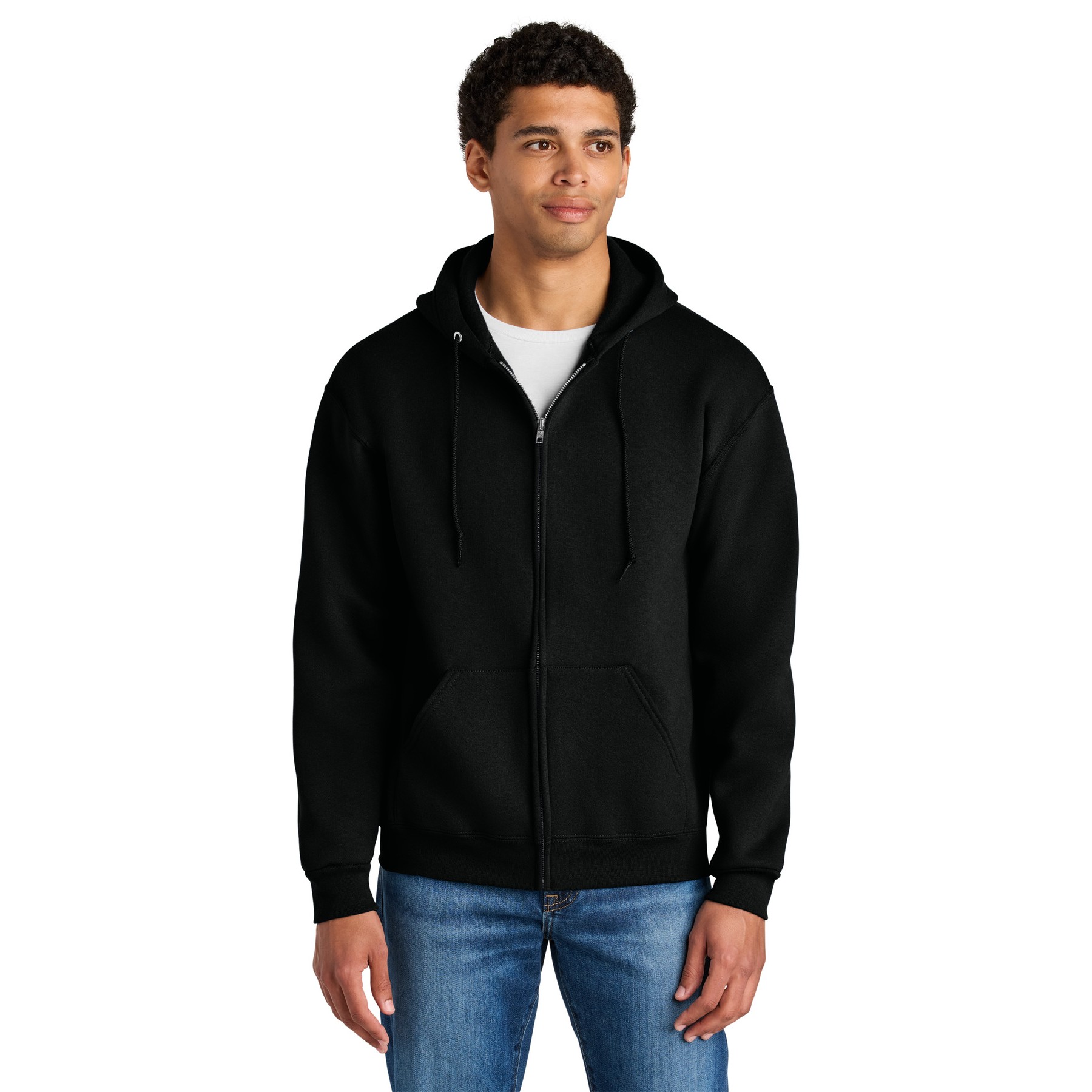Unisex Full-Zip Hooded Sweatshirt - Main Image