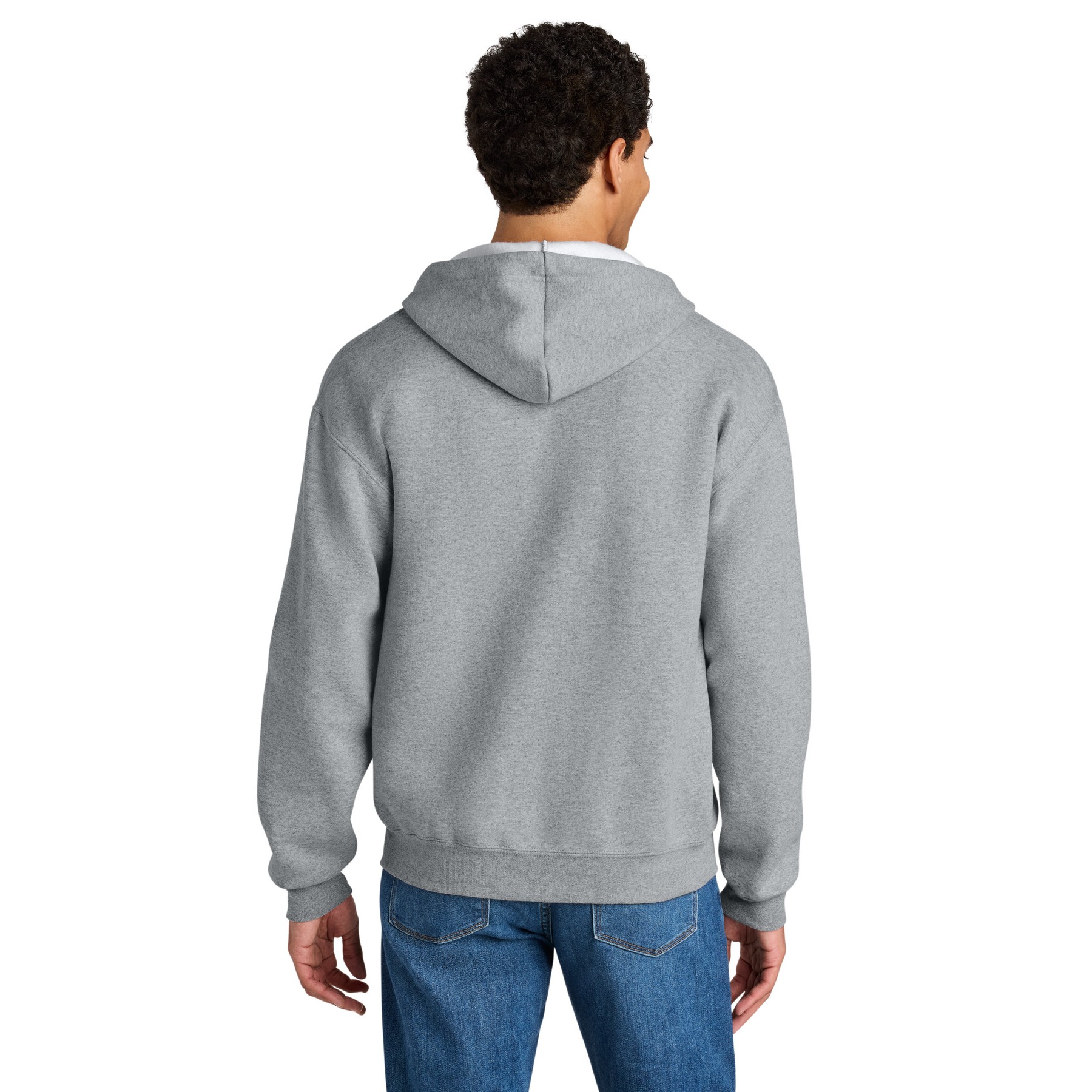 Unisex Full-Zip Hooded Sweatshirt - Thumbnail Image