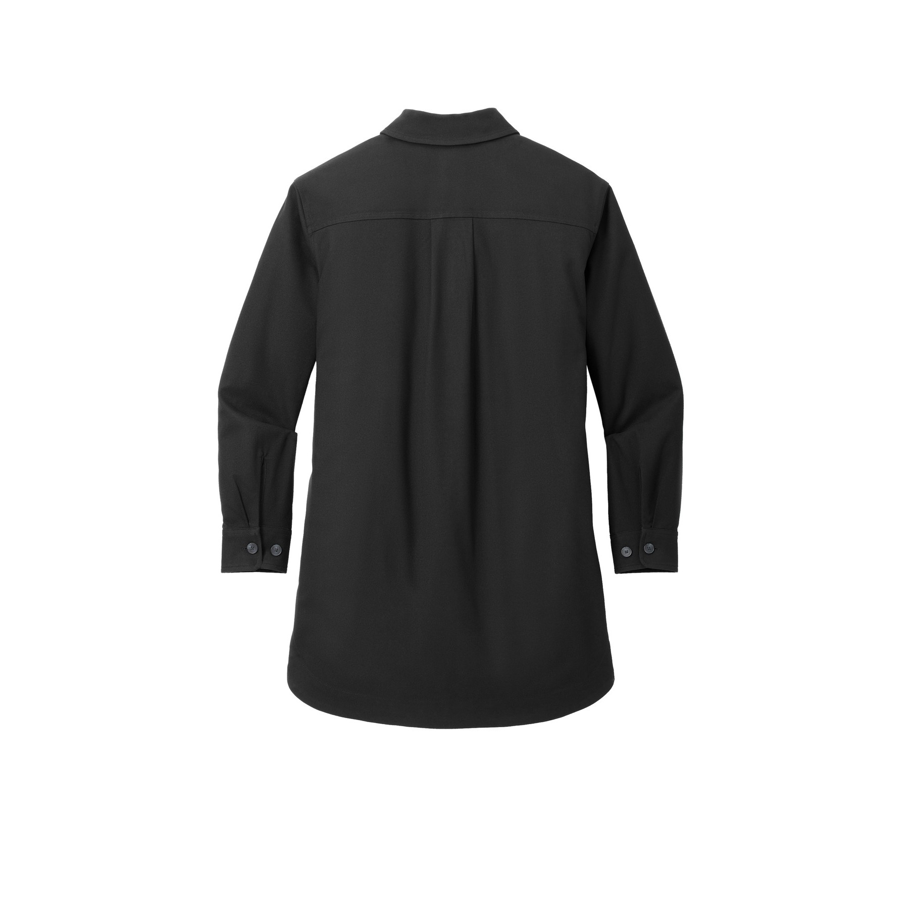 Women's Long Sleeve Twill Overshirt - Thumbnail Image
