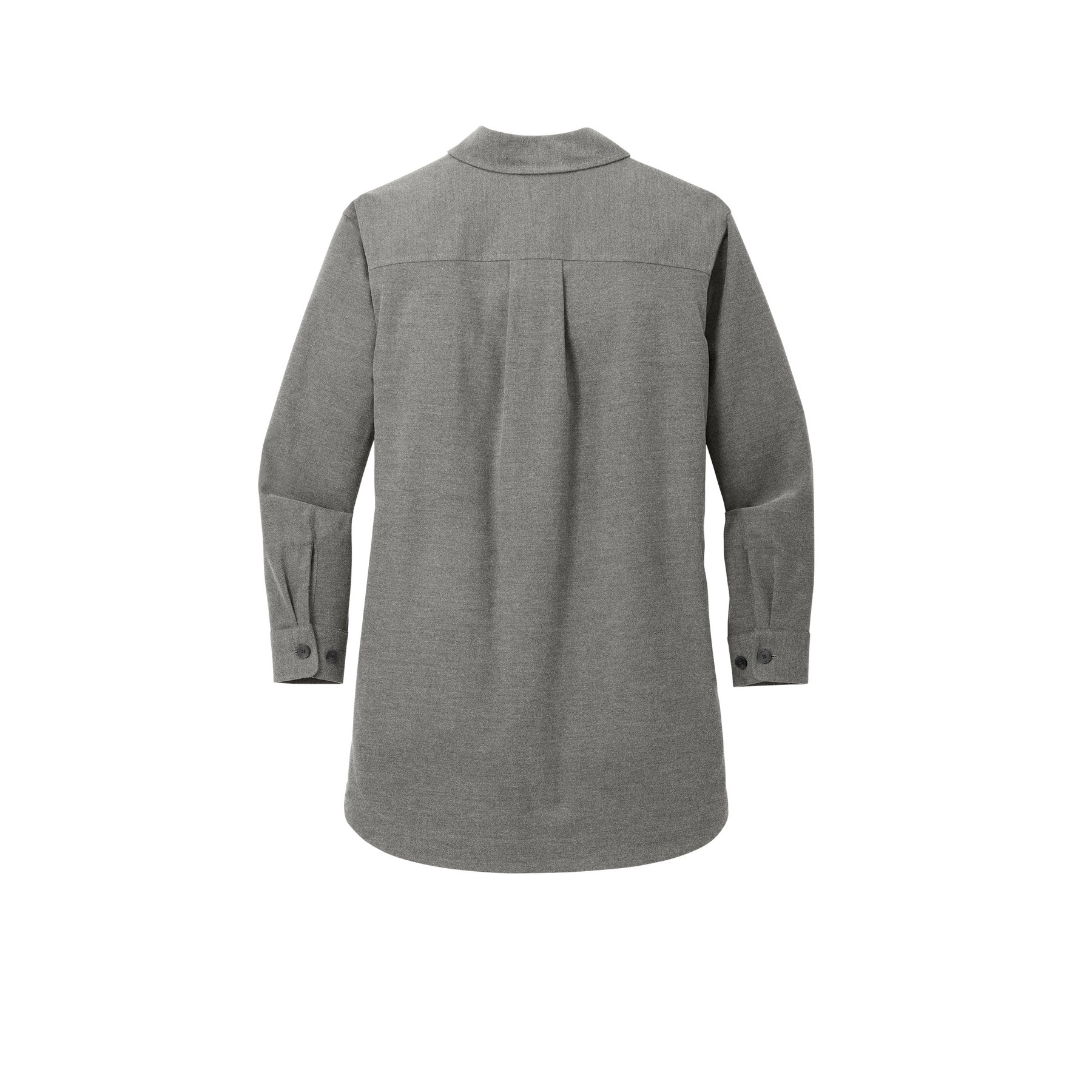 Women's Long Sleeve Twill Overshirt - Thumbnail Image