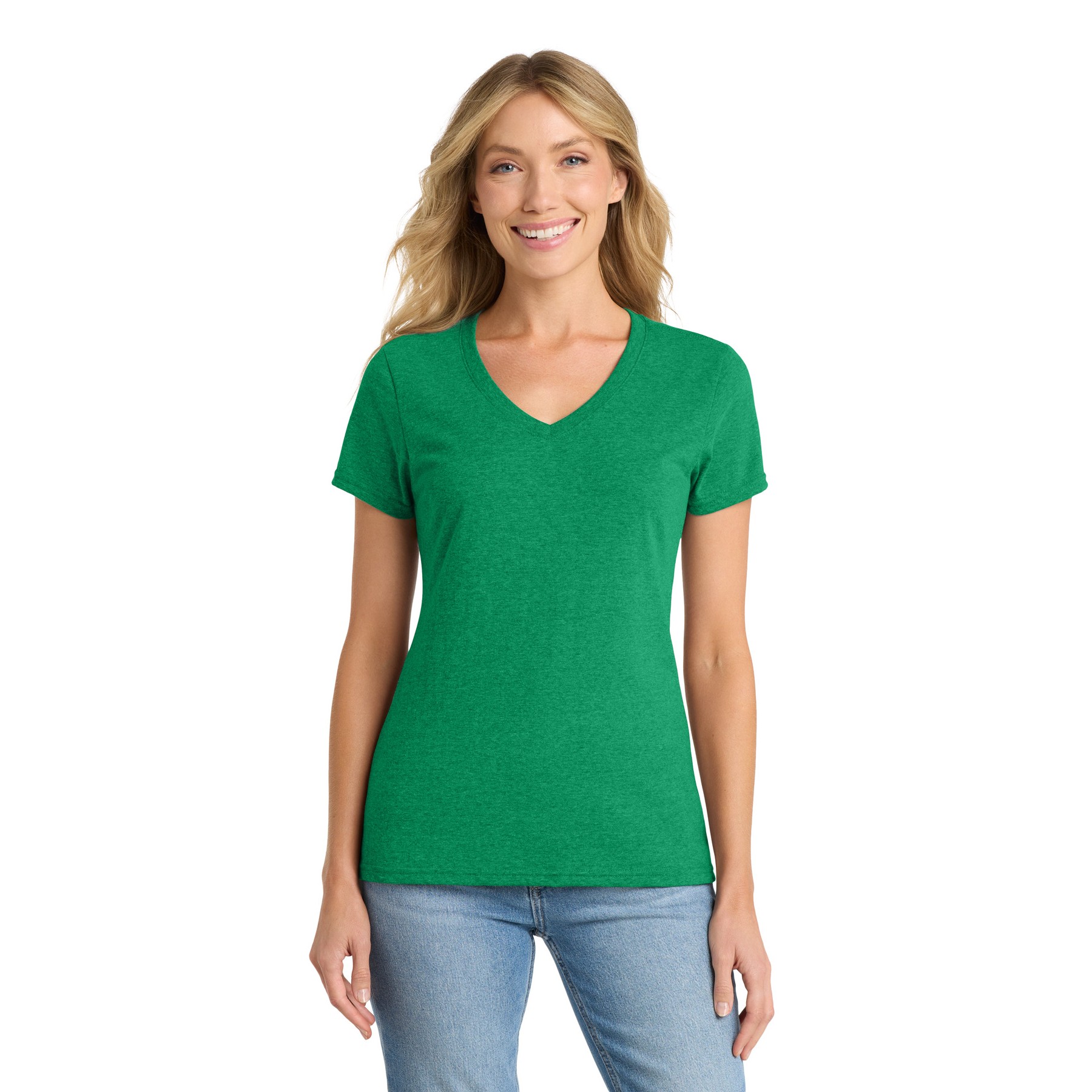 Women's Fan Favorite Blend V-Neck Tee - Thumbnail Image