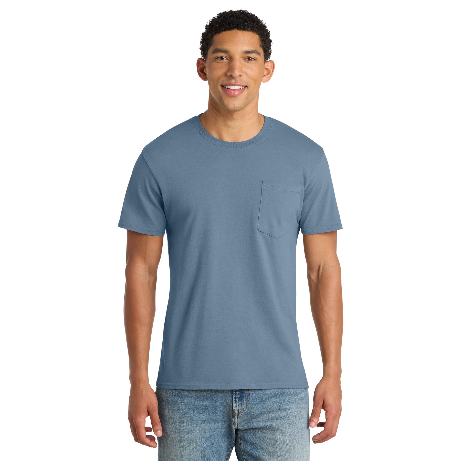 Garment-Dyed Pocket Tee - Thumbnail Image