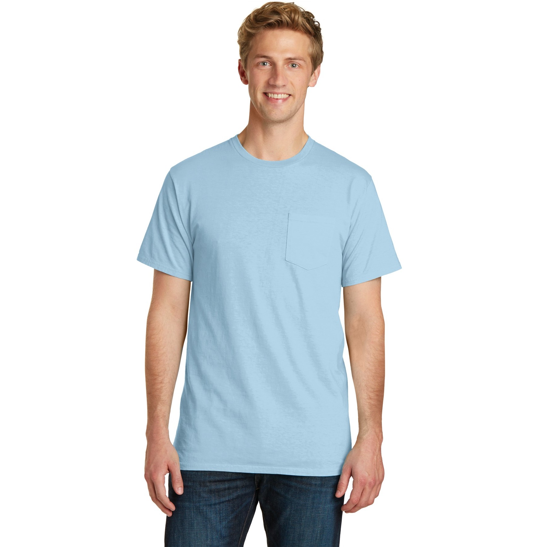 Garment-Dyed Pocket Tee - Thumbnail Image