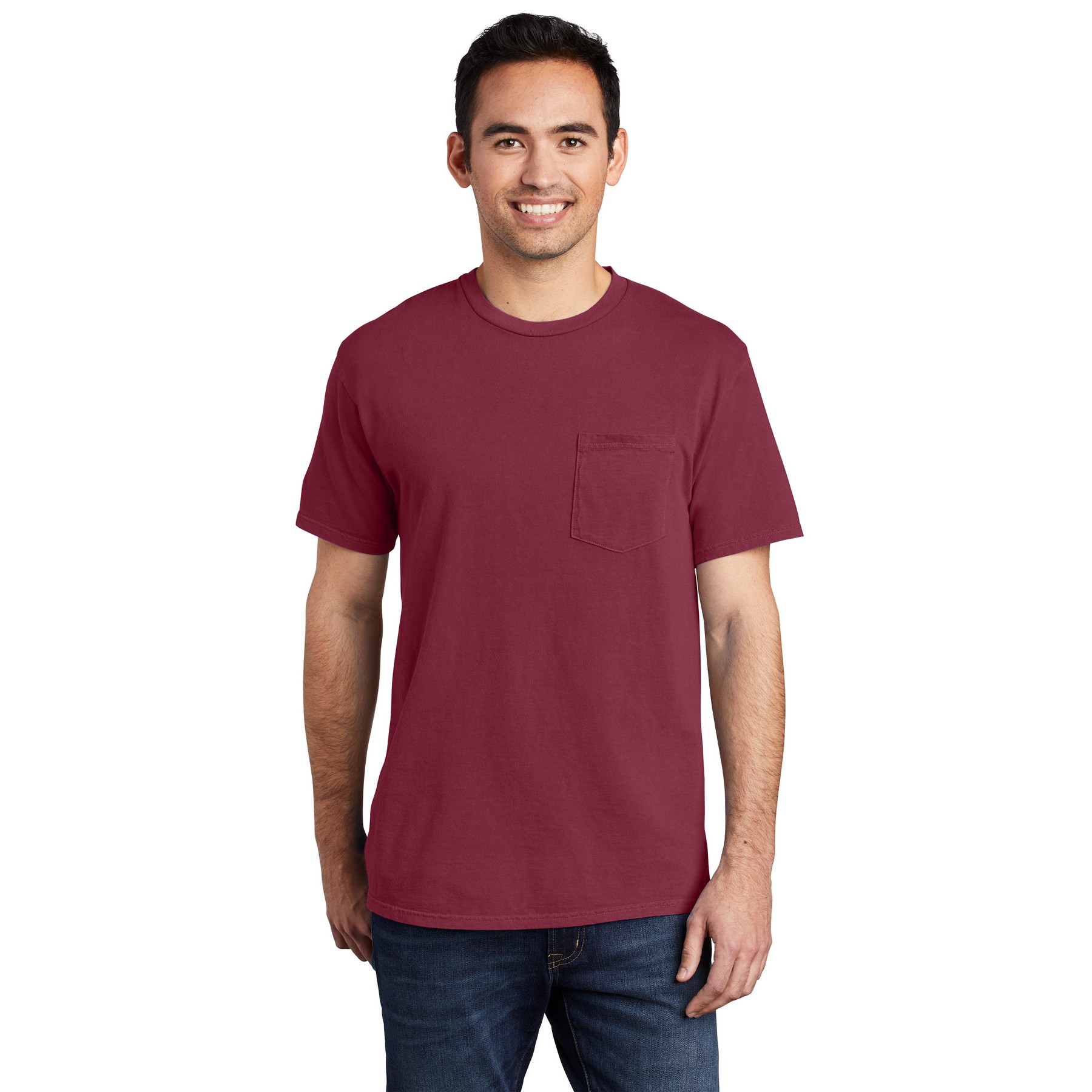 Garment-Dyed Pocket Tee - Thumbnail Image