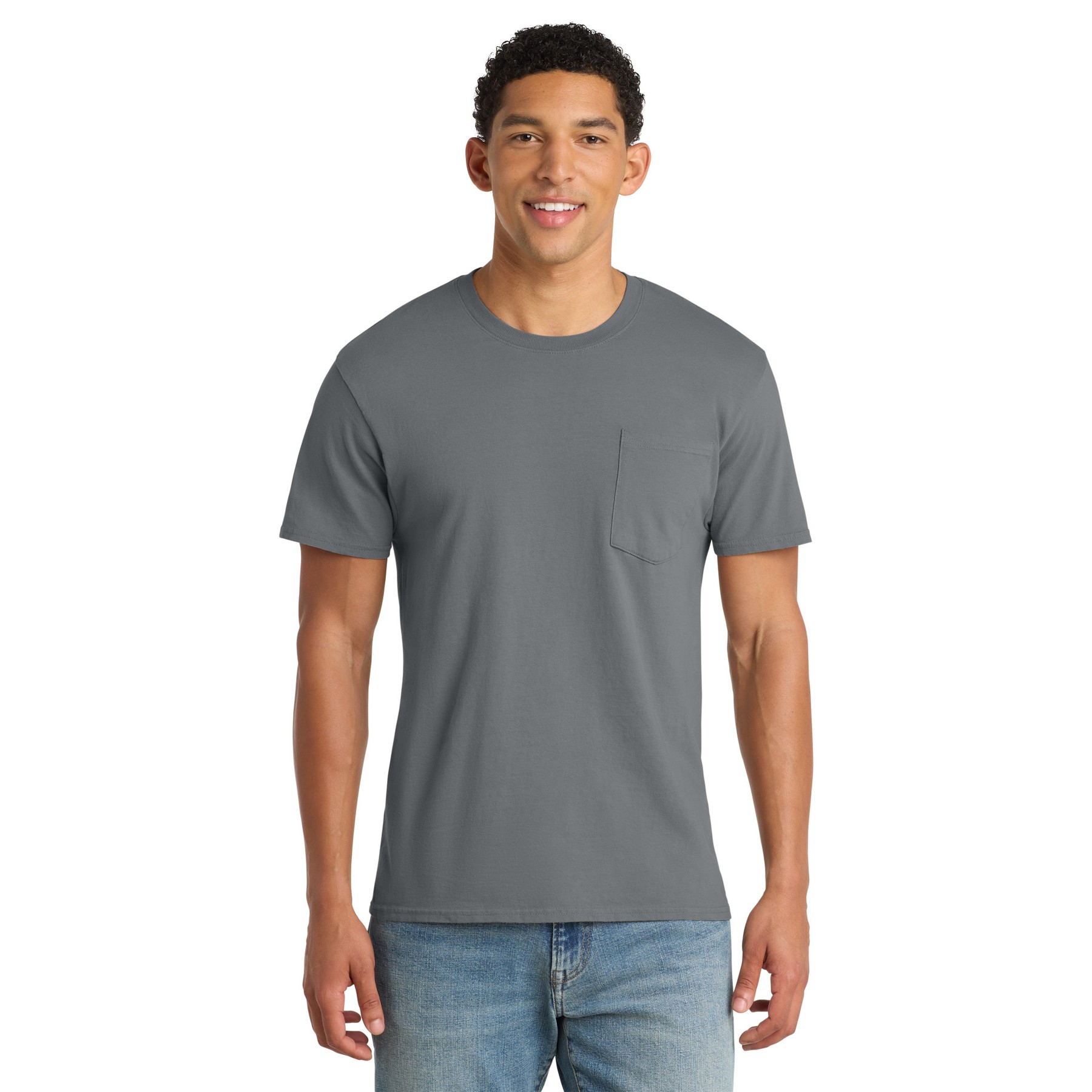 Garment-Dyed Pocket Tee - Thumbnail Image