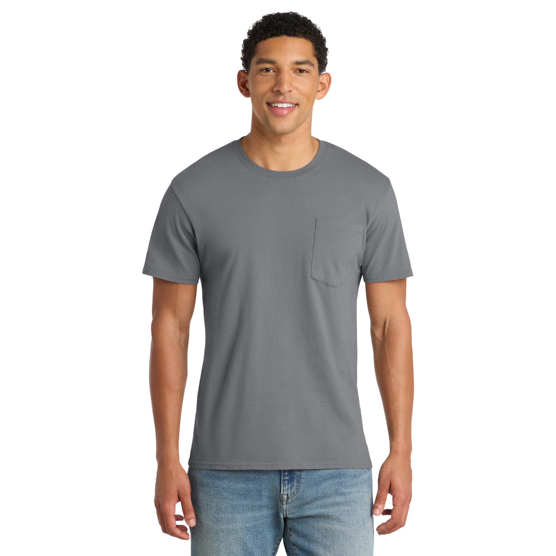 Garment-Dyed Pocket Tee - Thumbnail Image