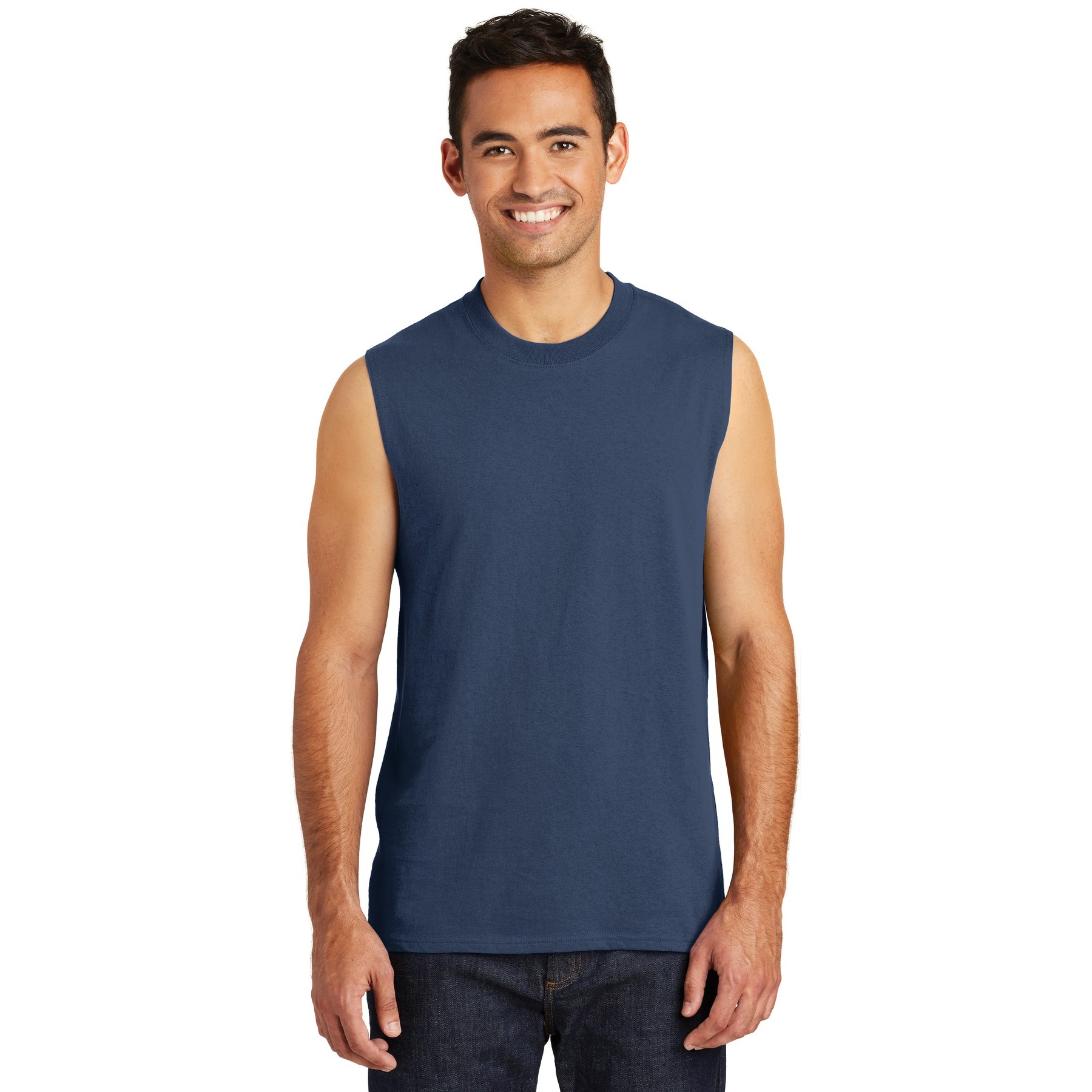 Core Cotton Sleeveless Tee - Thumbnail Image