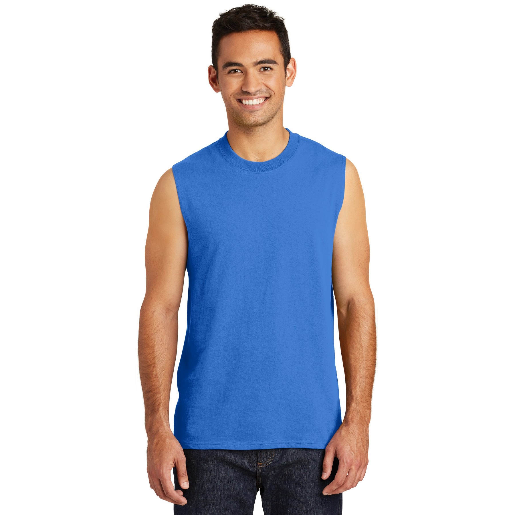 Core Cotton Sleeveless Tee - Thumbnail Image