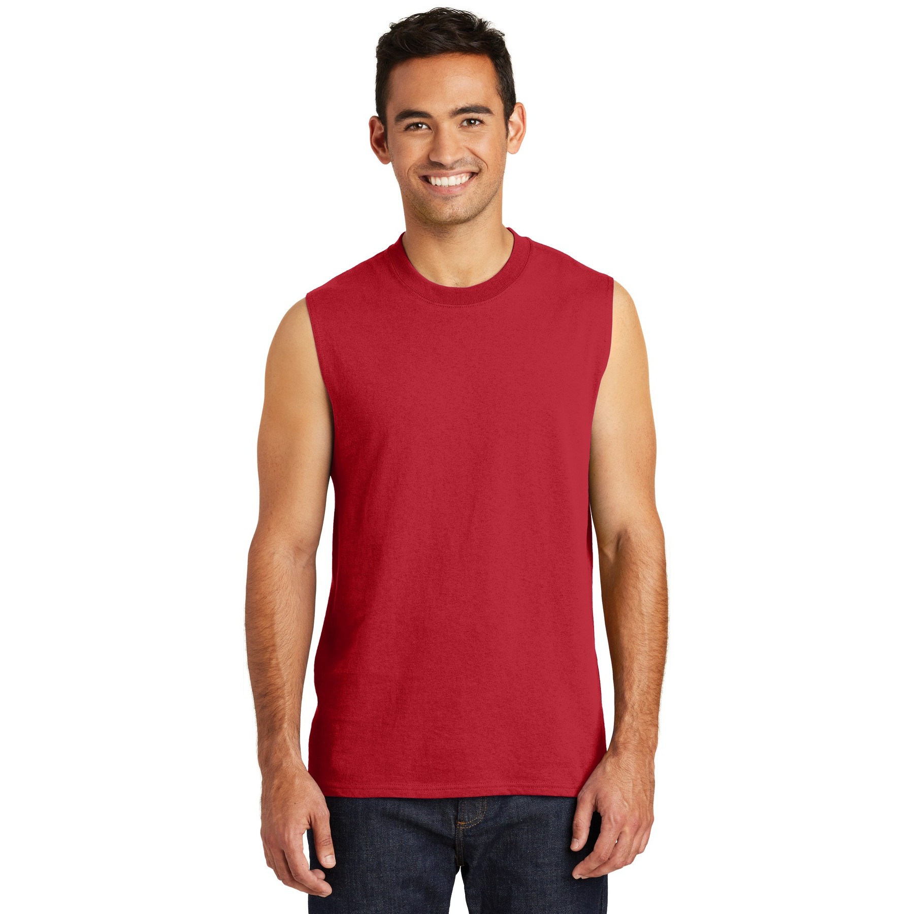 Core Cotton Sleeveless Tee - Thumbnail Image