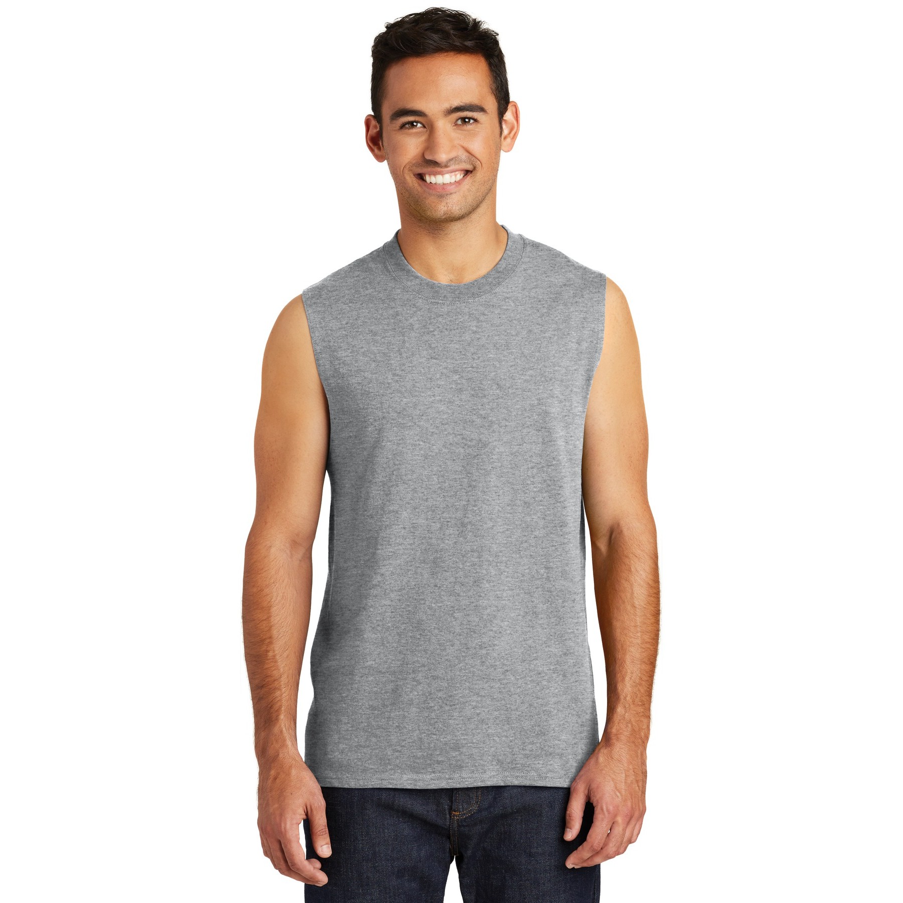 Core Cotton Sleeveless Tee - Thumbnail Image