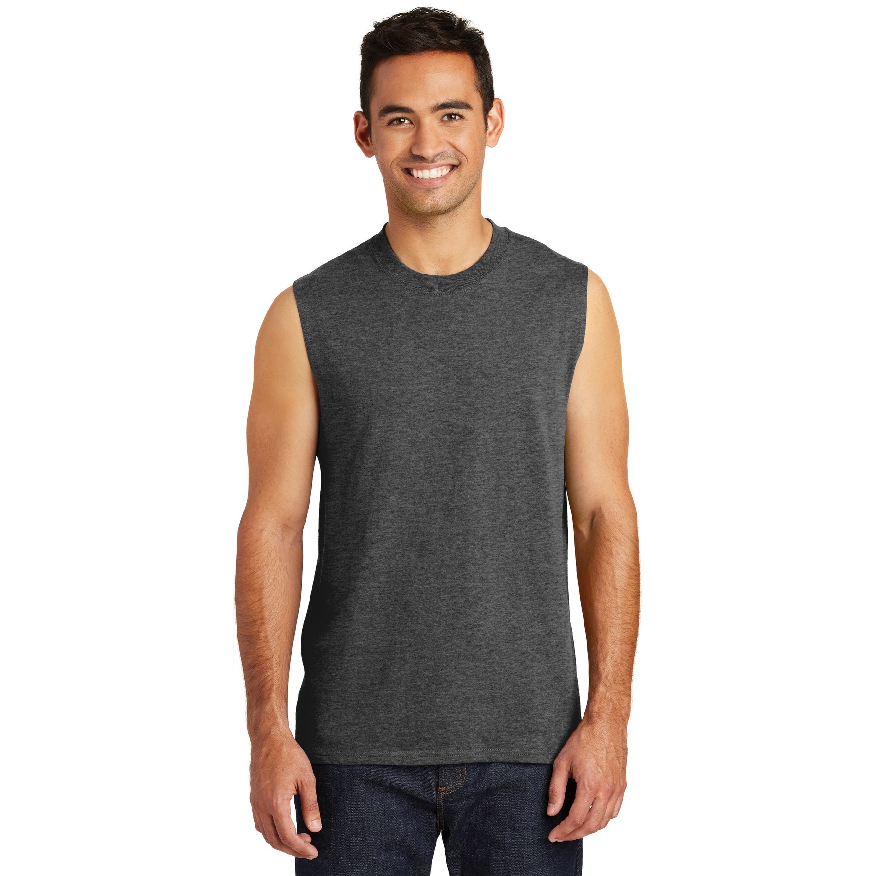 Core Cotton Sleeveless Tee - Thumbnail Image