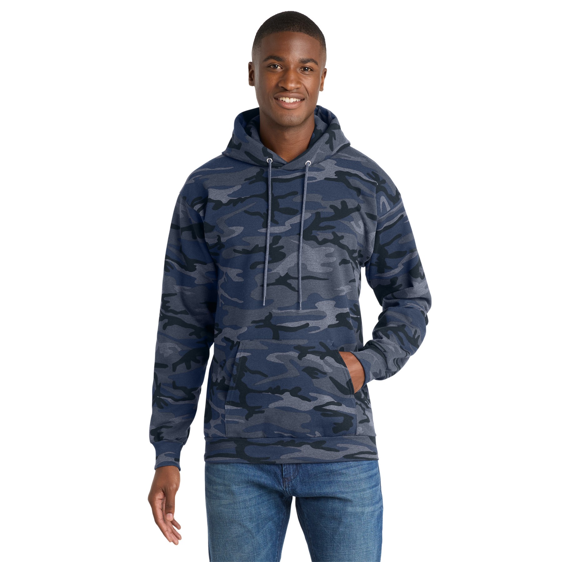 Core Fleece Camo Pullover Hooded Sweatshirt - Thumbnail Image