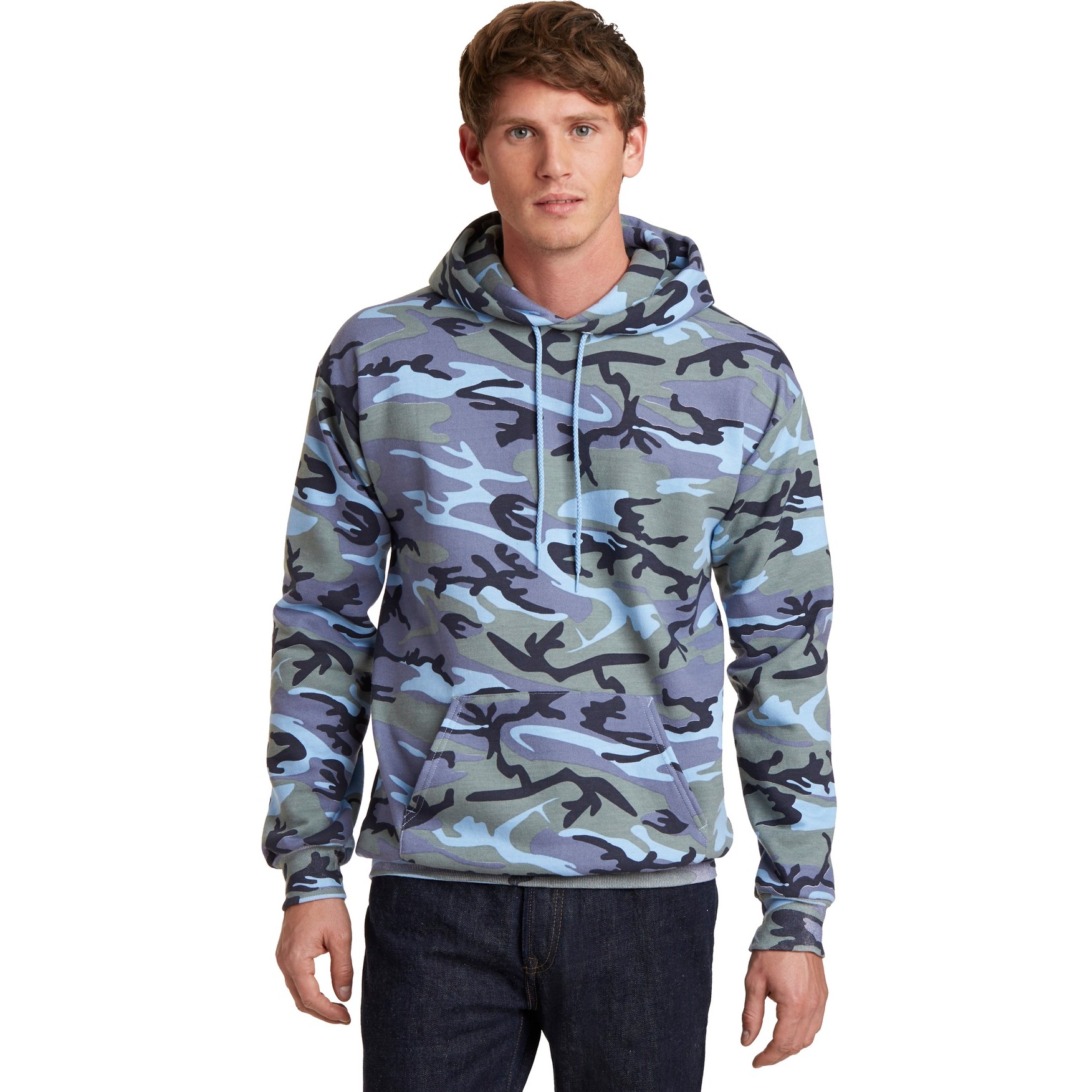 Core Fleece Camo Pullover Hooded Sweatshirt - Thumbnail Image
