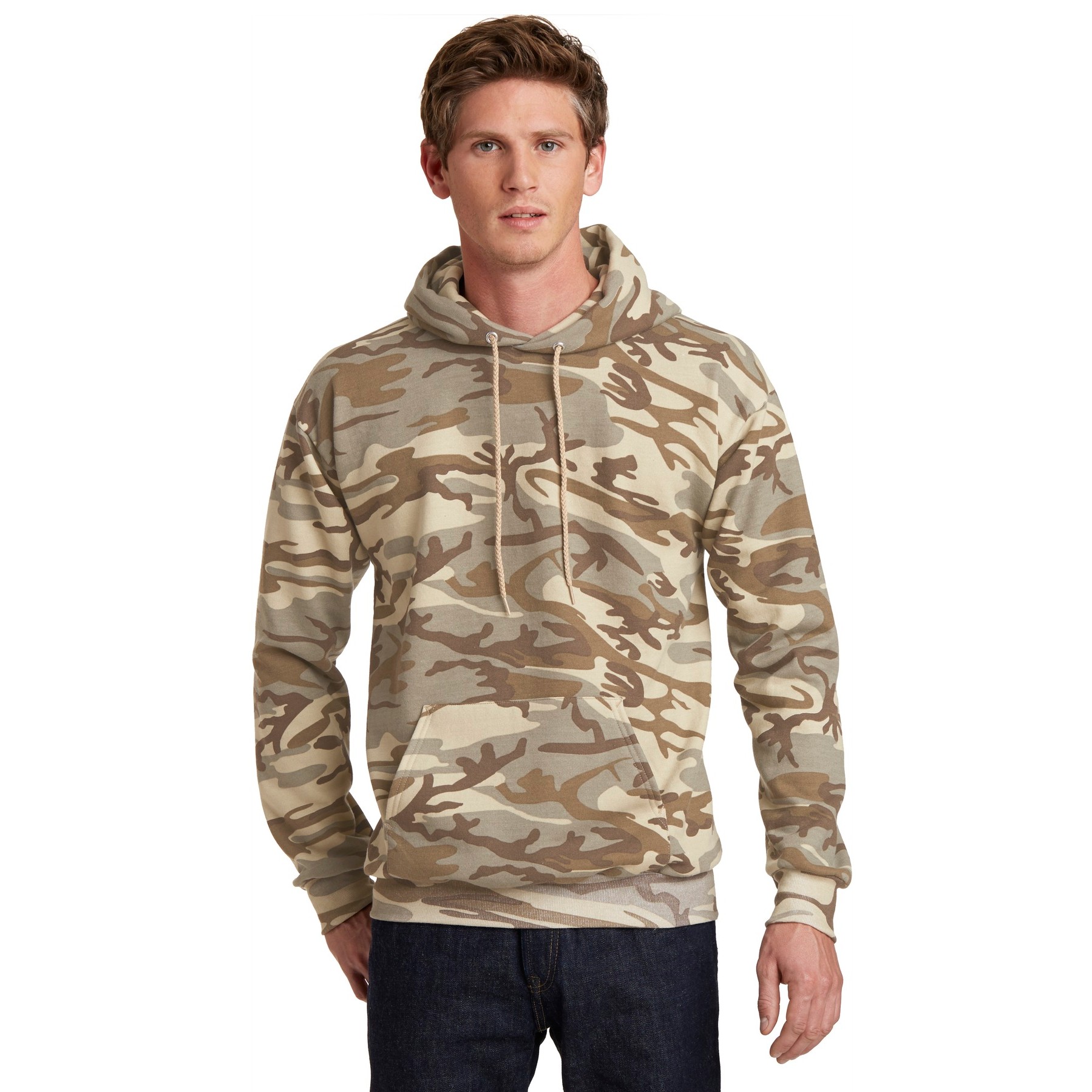 Core Fleece Camo Pullover Hooded Sweatshirt - Thumbnail Image