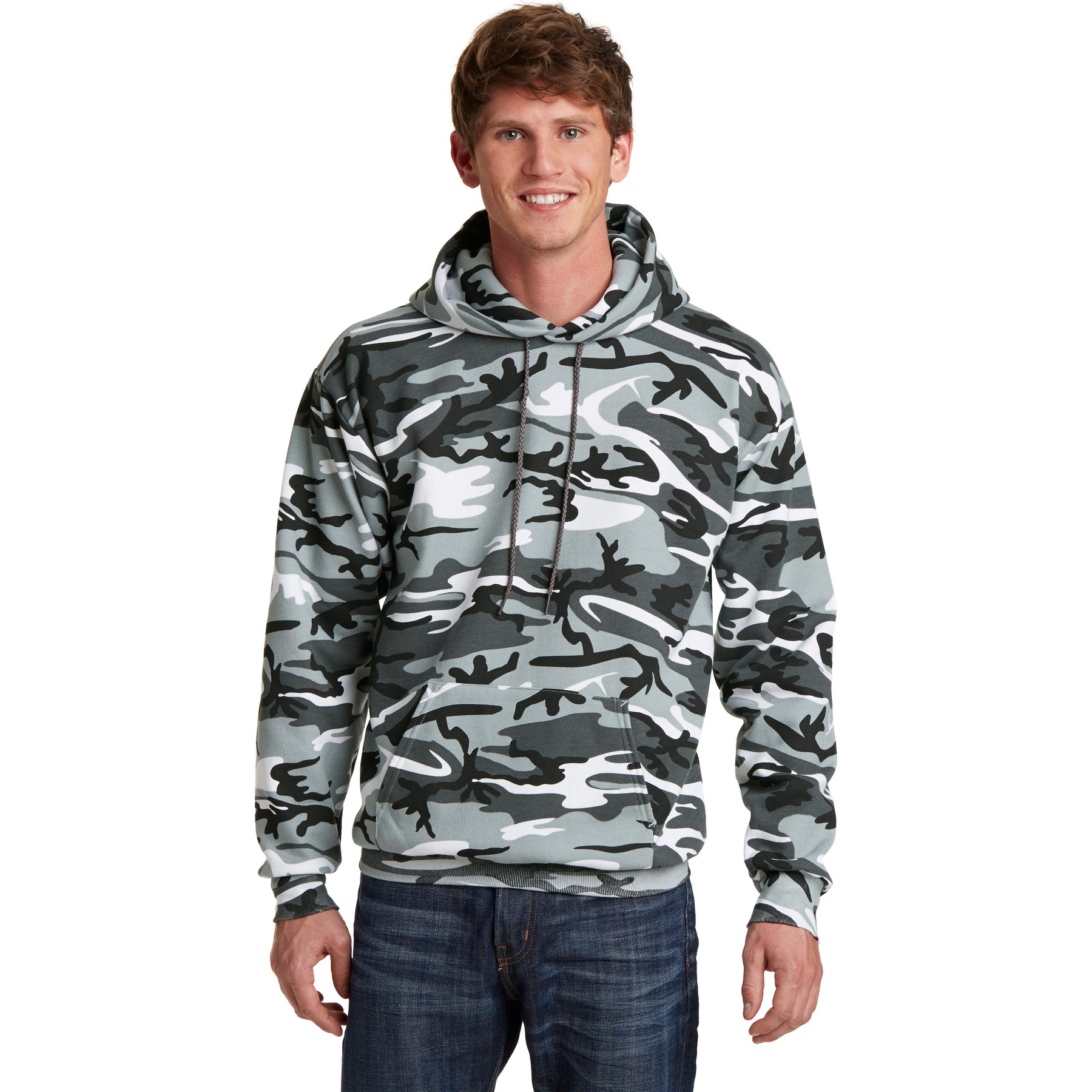 Core Fleece Camo Pullover Hooded Sweatshirt - Thumbnail Image