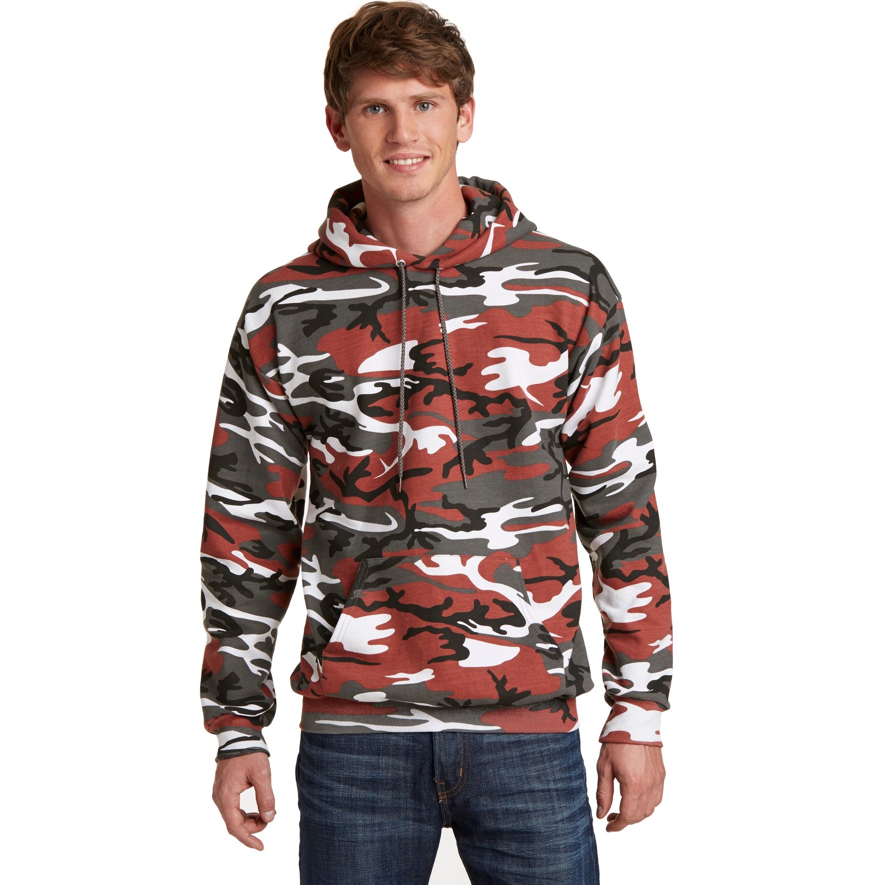 Core Fleece Camo Pullover Hooded Sweatshirt - Thumbnail Image