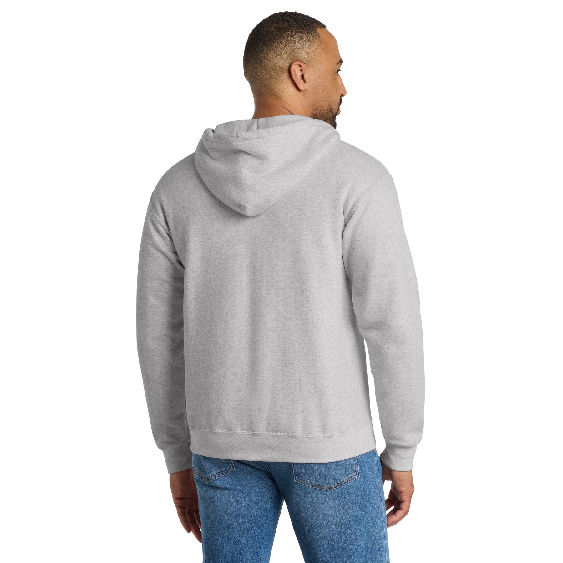 Tall Essential Fleece Full-Zip Hooded Sweatshirt - Thumbnail Image