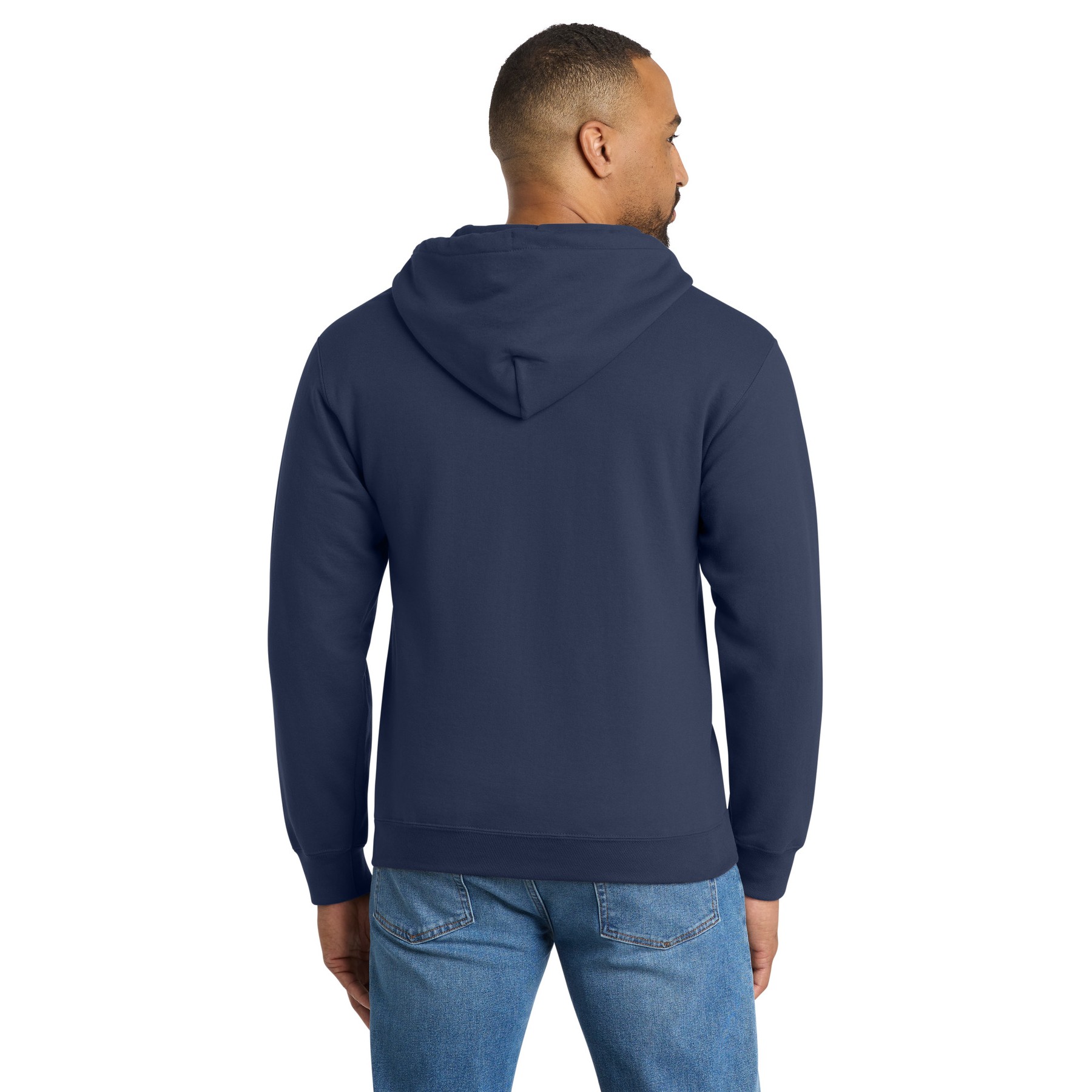 Tall Essential Fleece Full-Zip Hooded Sweatshirt - Thumbnail Image