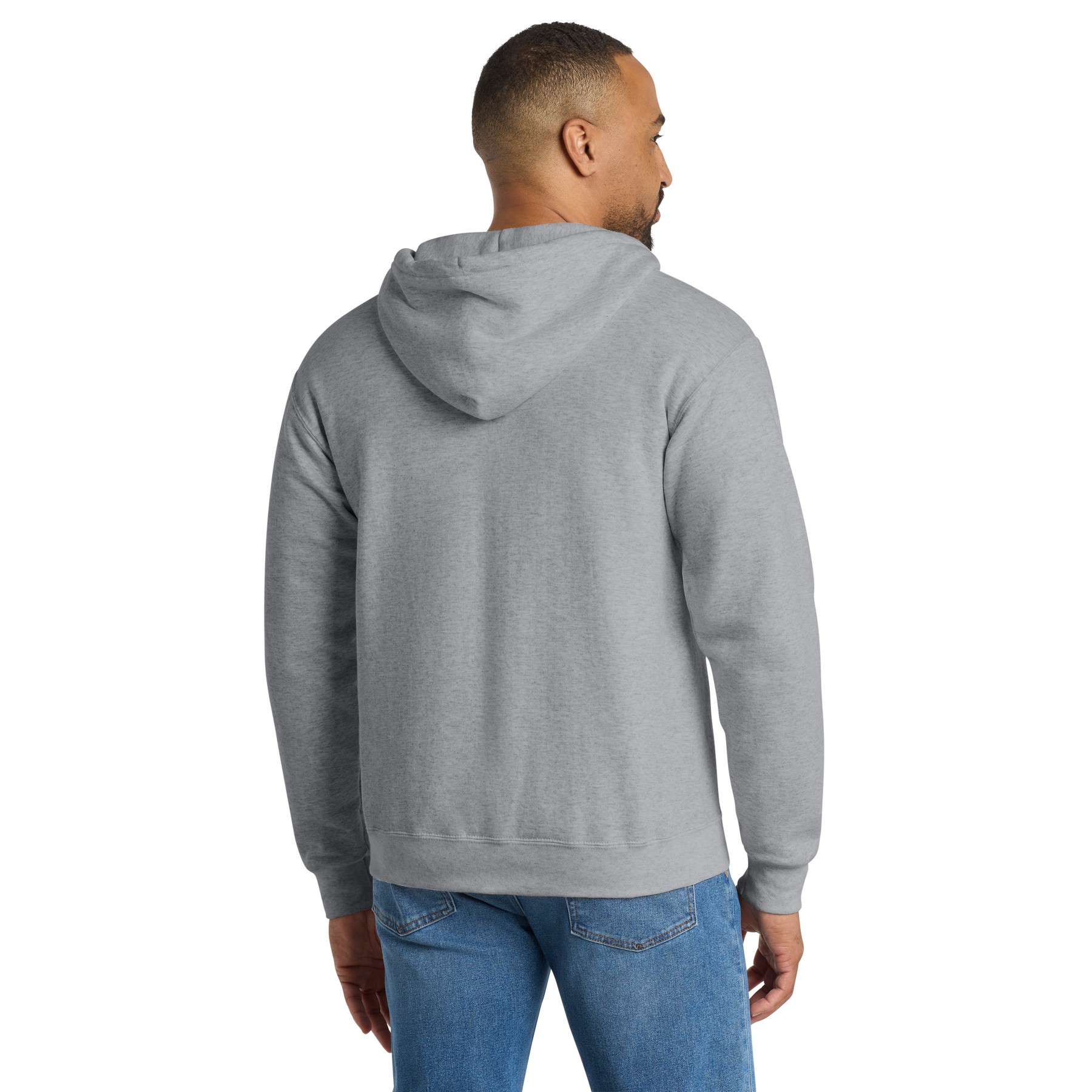 Tall Essential Fleece Full-Zip Hooded Sweatshirt - Thumbnail Image