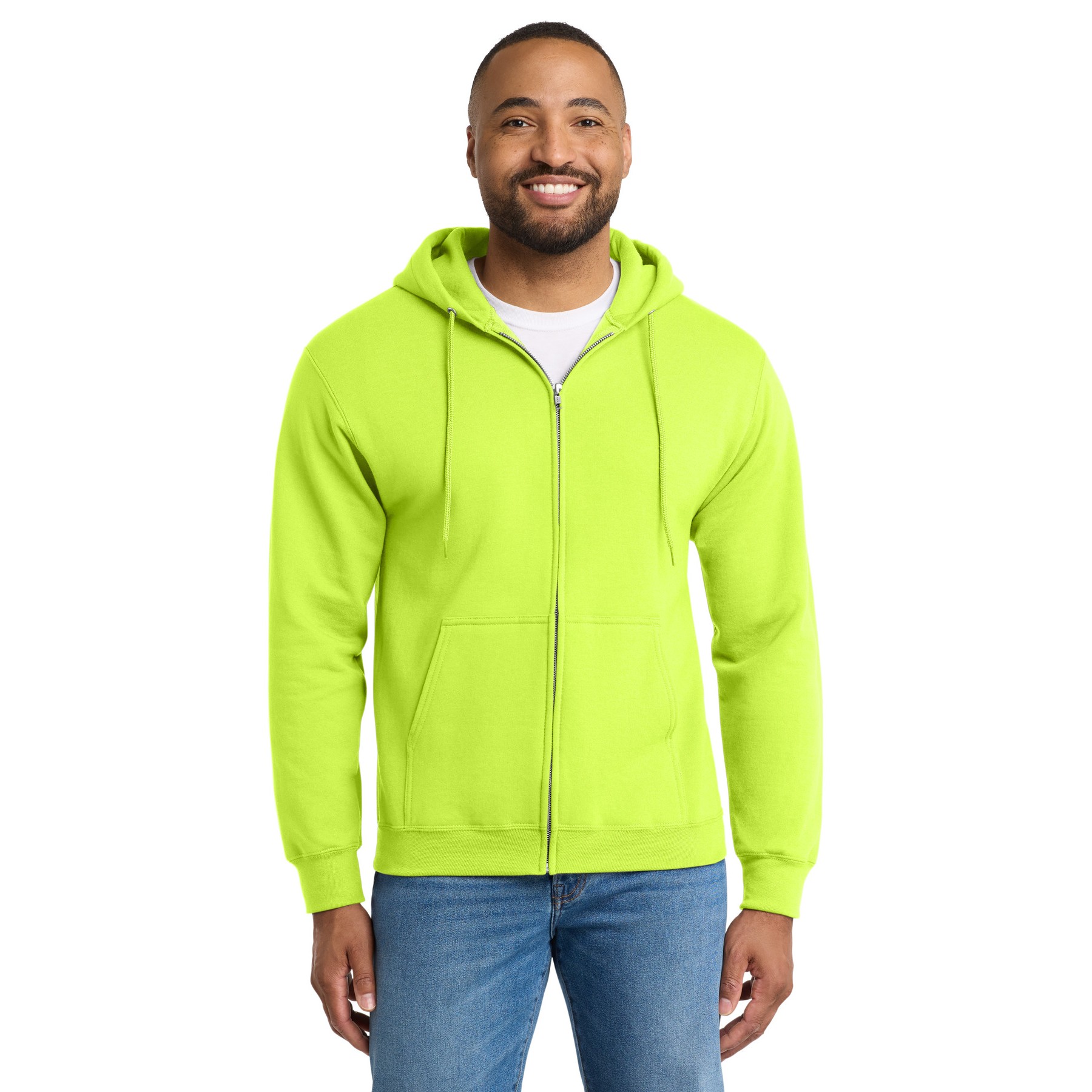 Tall Essential Fleece Full-Zip Hooded Sweatshirt - Thumbnail Image