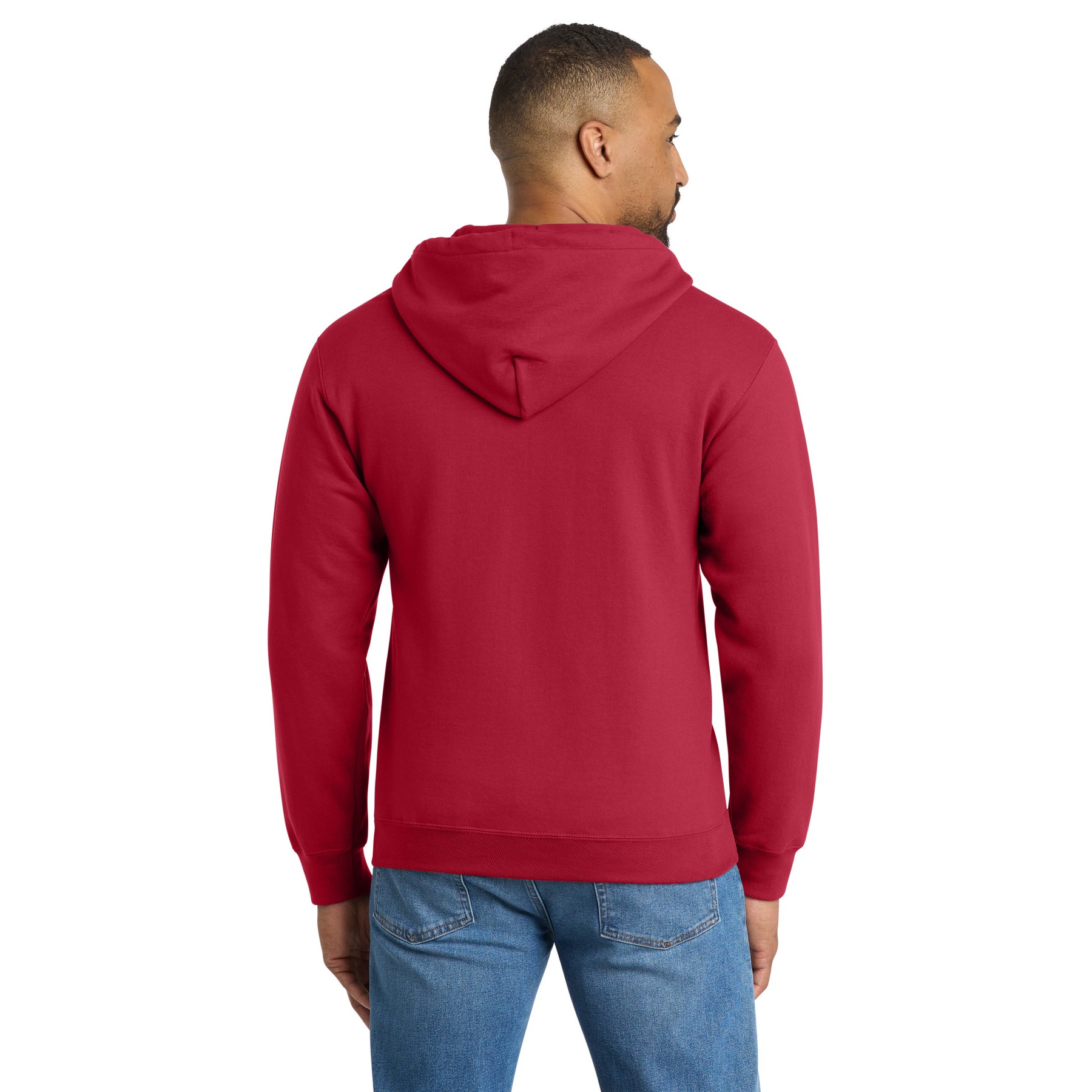 Tall Essential Fleece Full-Zip Hooded Sweatshirt - Thumbnail Image