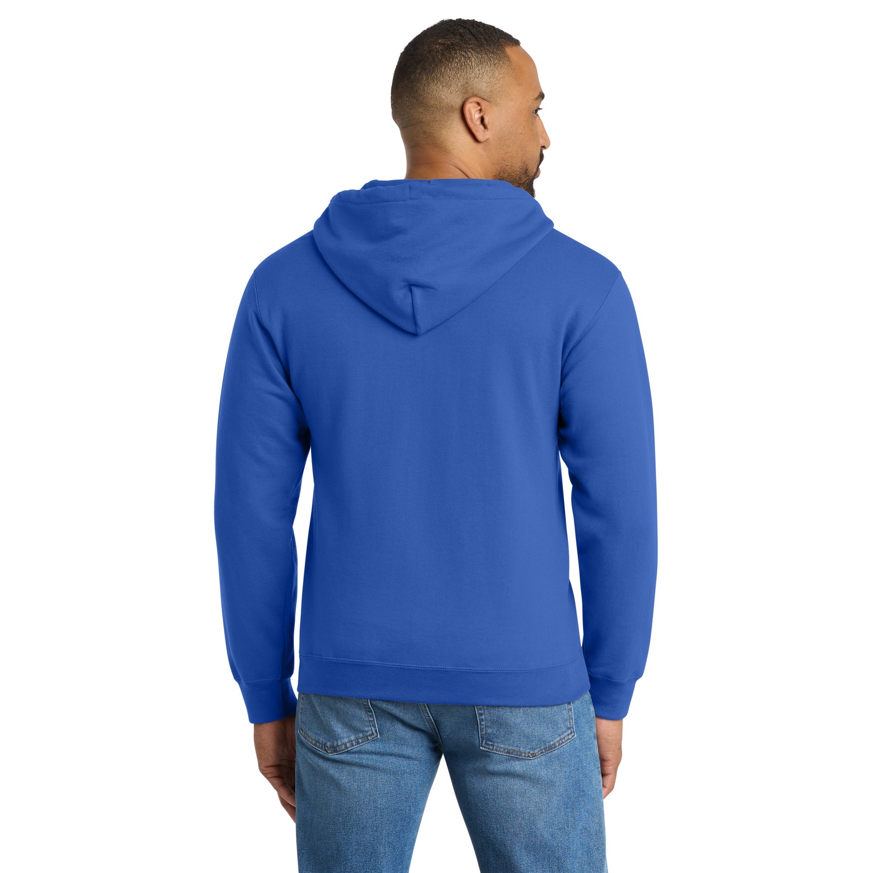Tall Essential Fleece Full-Zip Hooded Sweatshirt - Thumbnail Image