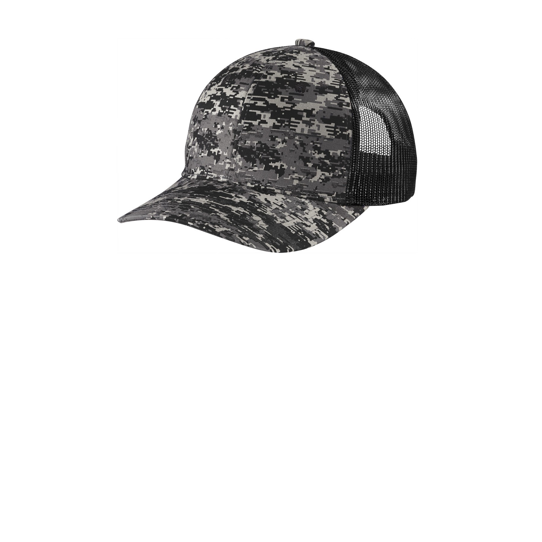 Digi Camo Snapback Trucker Cap - Main Image