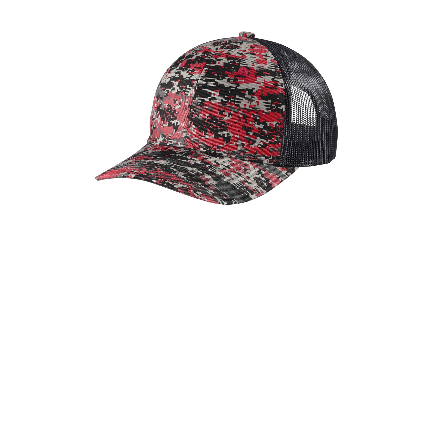 Digi Camo Snapback Trucker Cap - Thumbnail Image