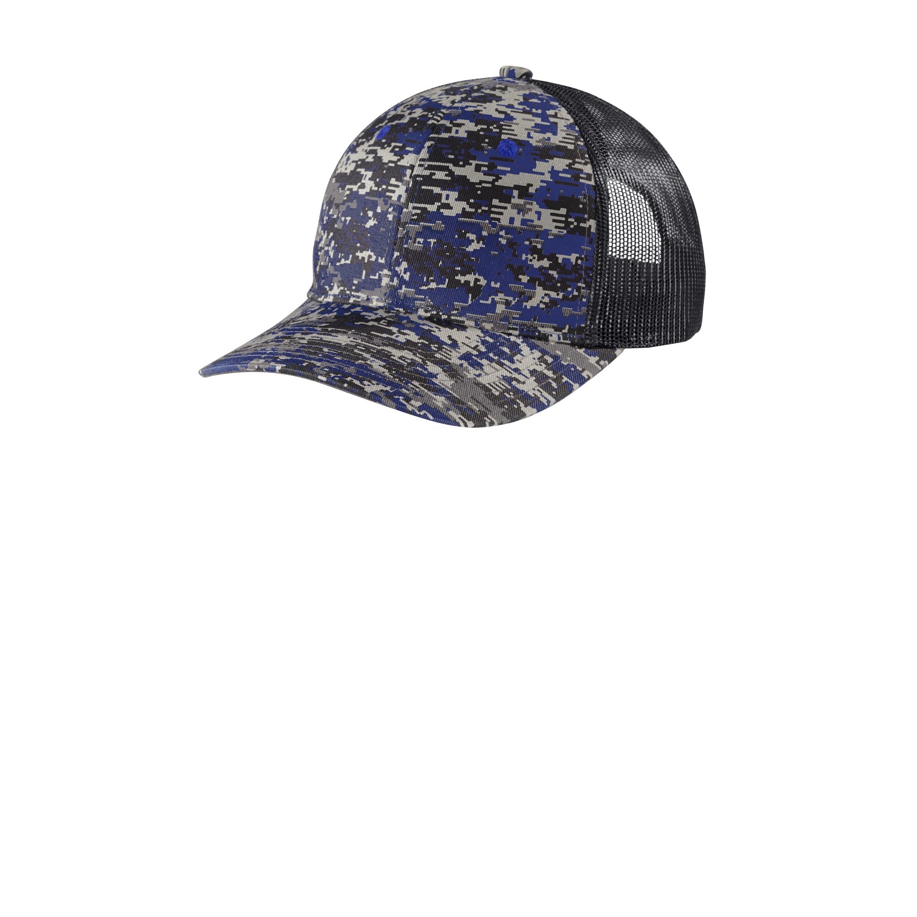 Digi Camo Snapback Trucker Cap - Thumbnail Image
