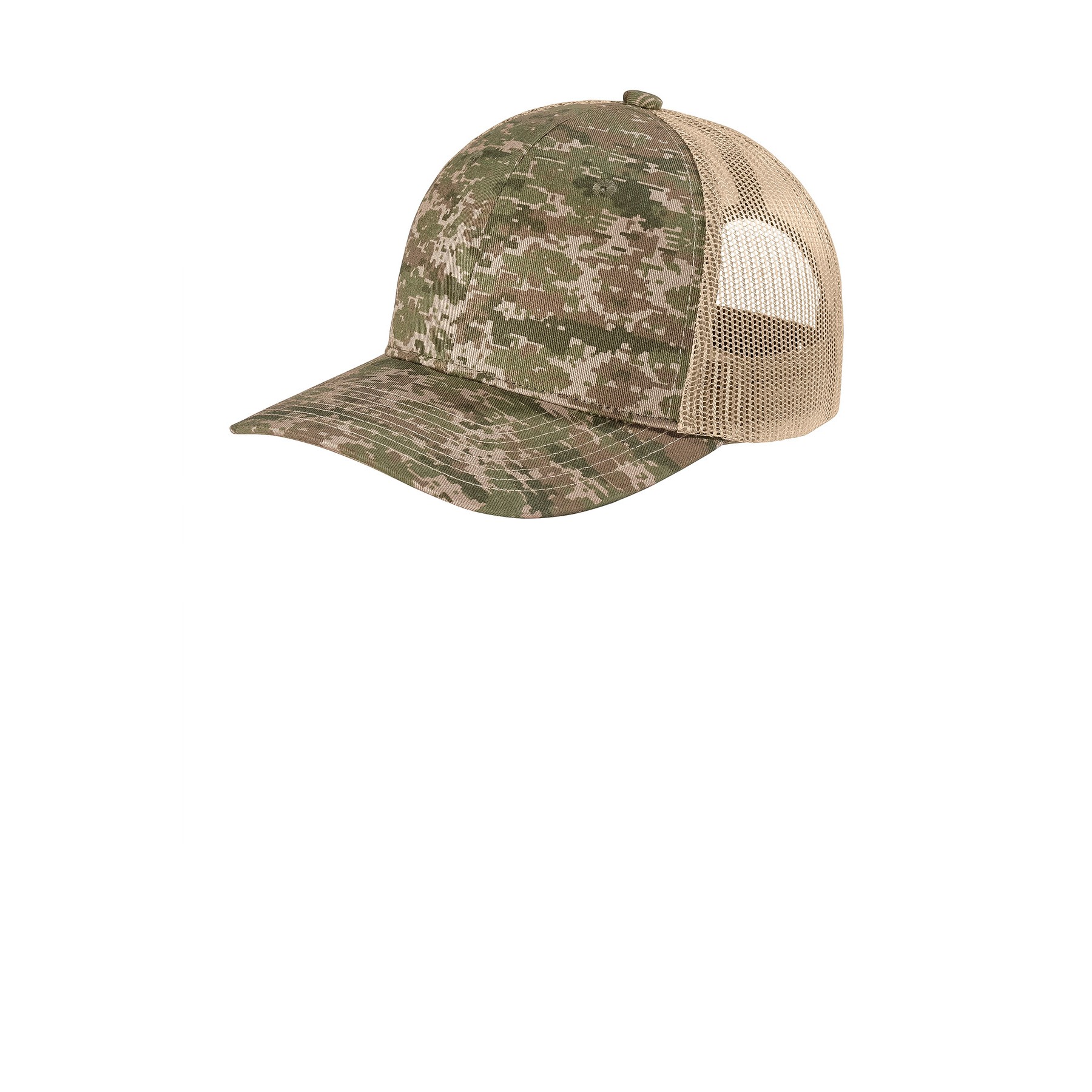 Digi Camo Snapback Trucker Cap - Thumbnail Image
