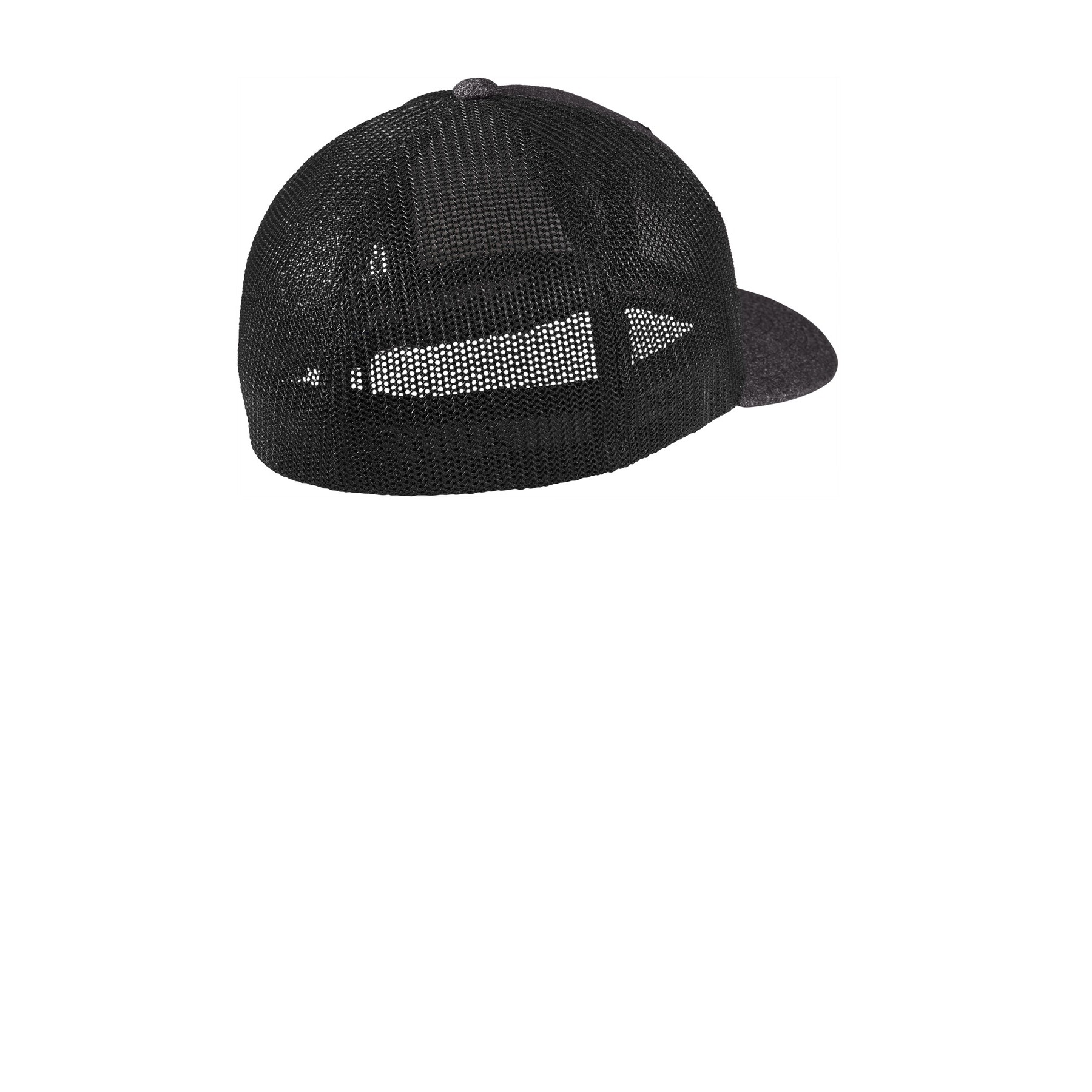 Flexfit Melange Mesh Back Trucker Cap - Thumbnail Image