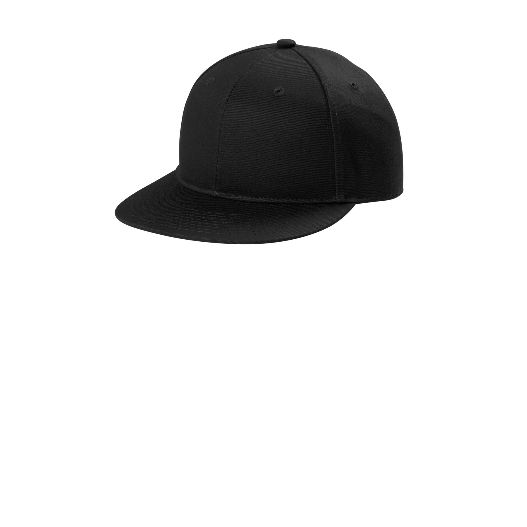 Snapback Flat Bill Cap - Thumbnail Image
