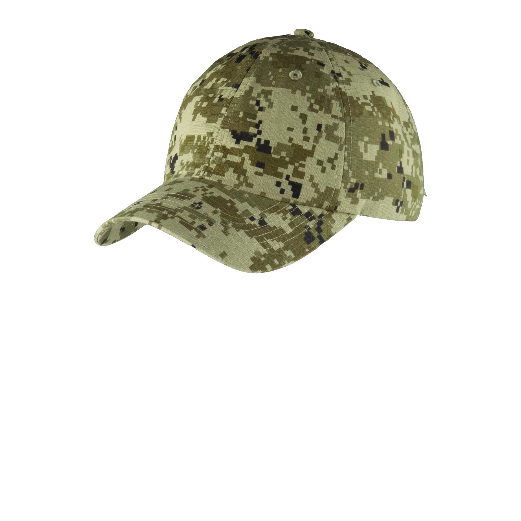 Digital Ripstop Camouflage Cap - Thumbnail Image