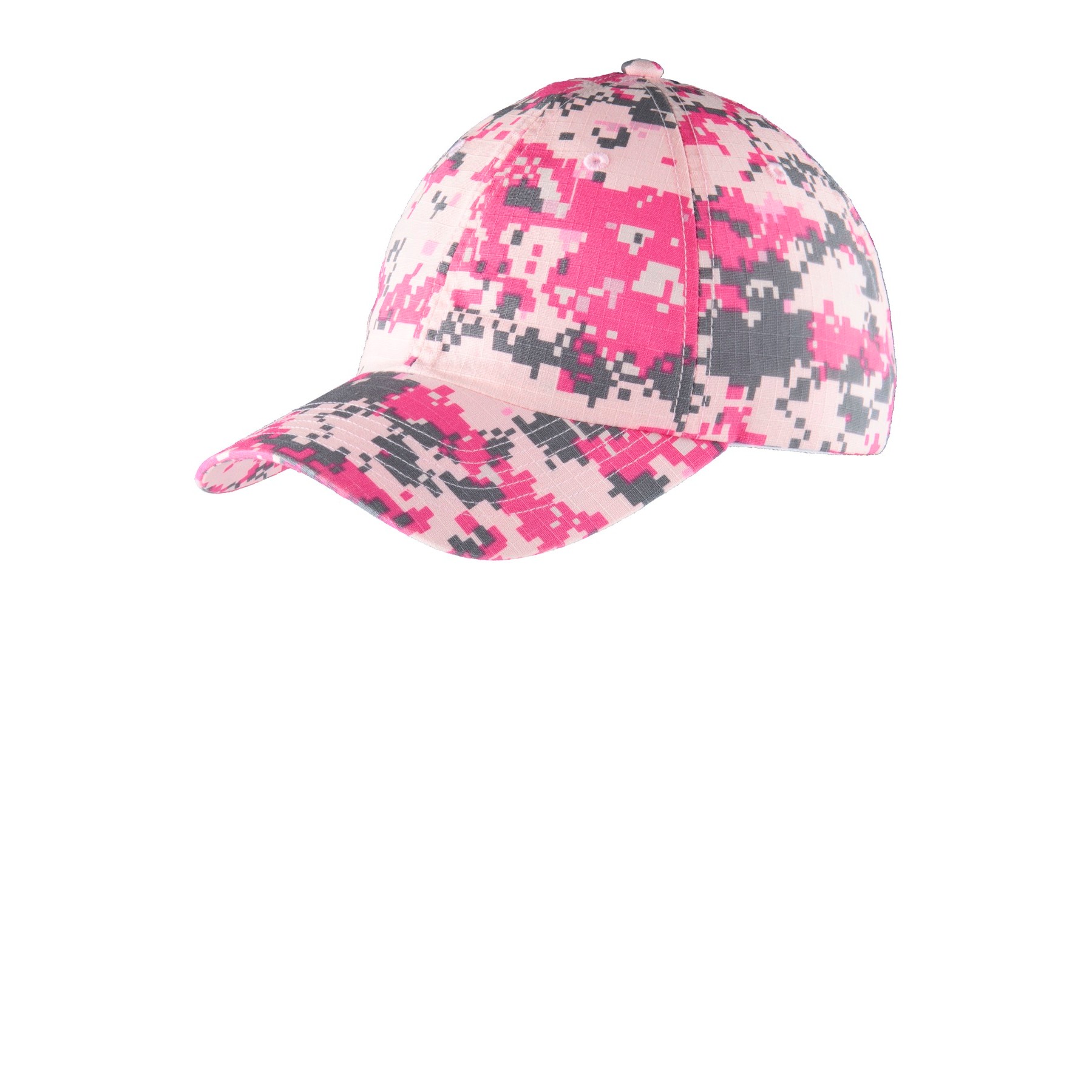 Digital Ripstop Camouflage Cap - Thumbnail Image
