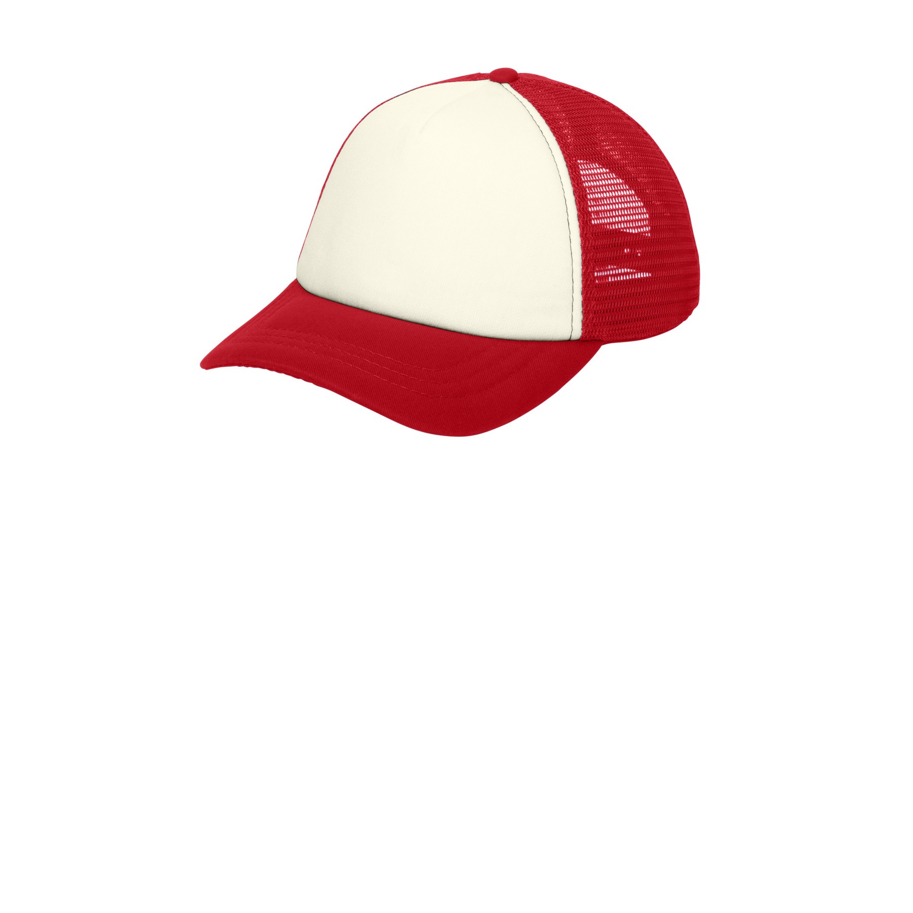 5-Panel Twill Foam Trucker Cap - Thumbnail Image