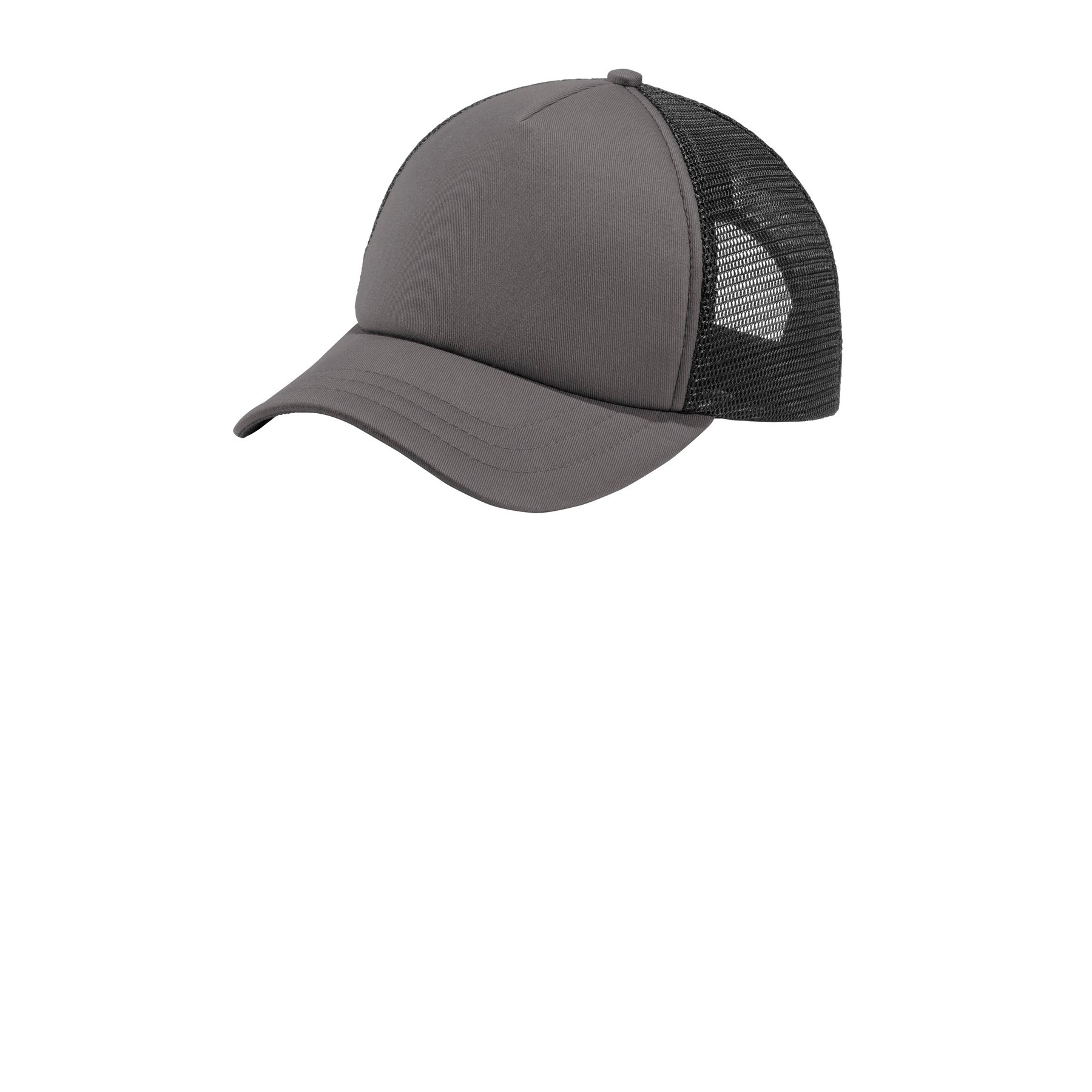 5-Panel Twill Foam Trucker Cap
