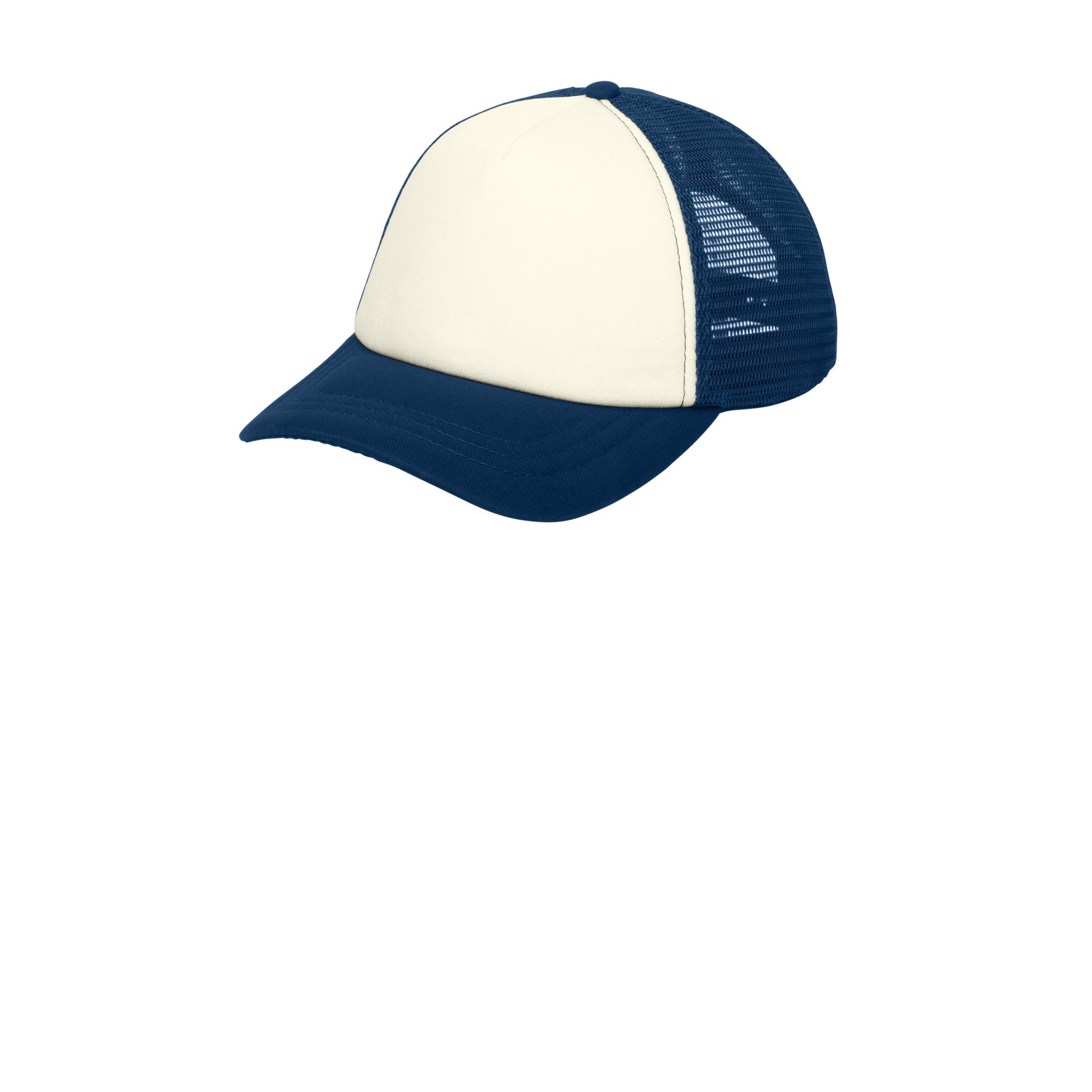 5-Panel Twill Foam Trucker Cap - Thumbnail Image