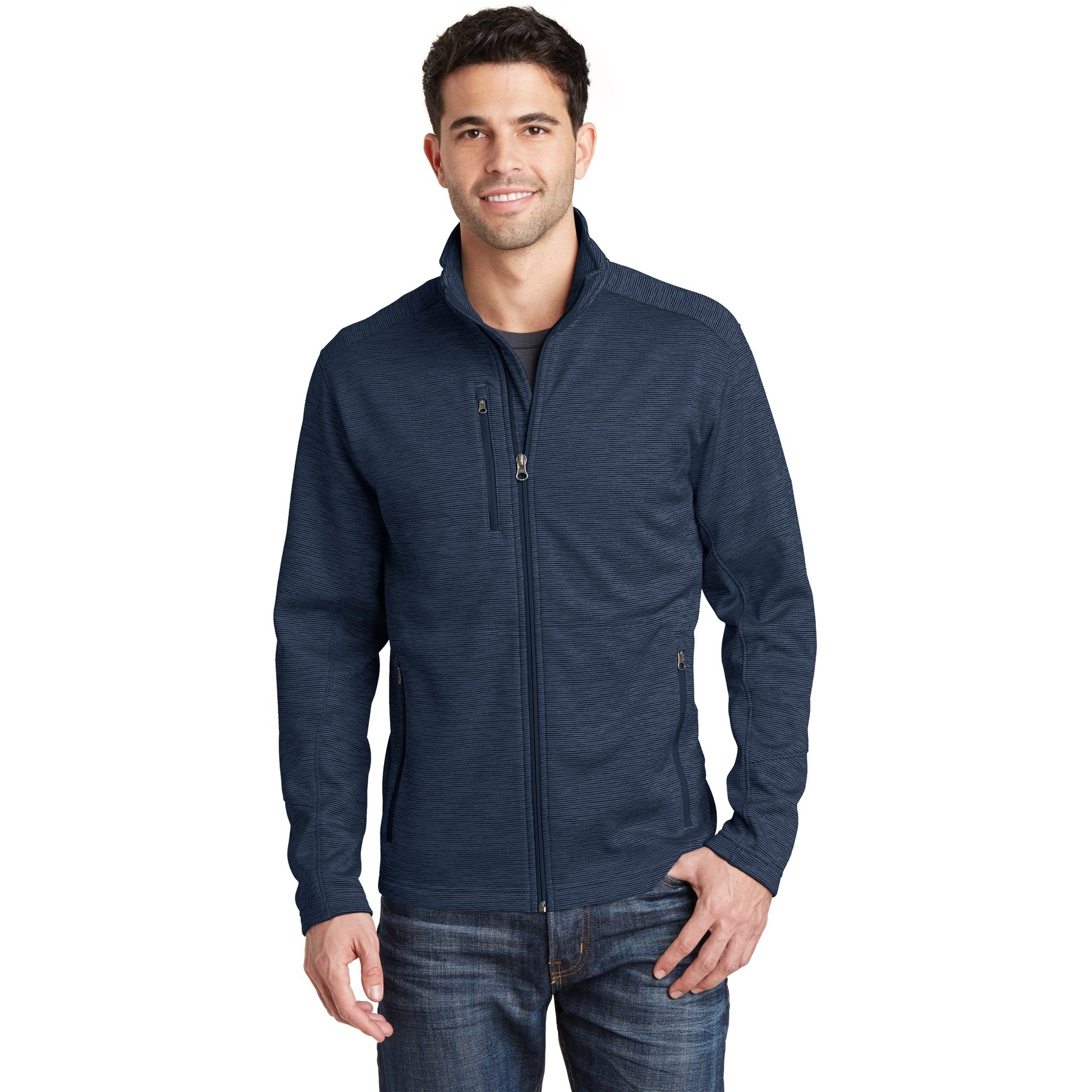 Digi Stripe Fleece Jacket - Thumbnail Image