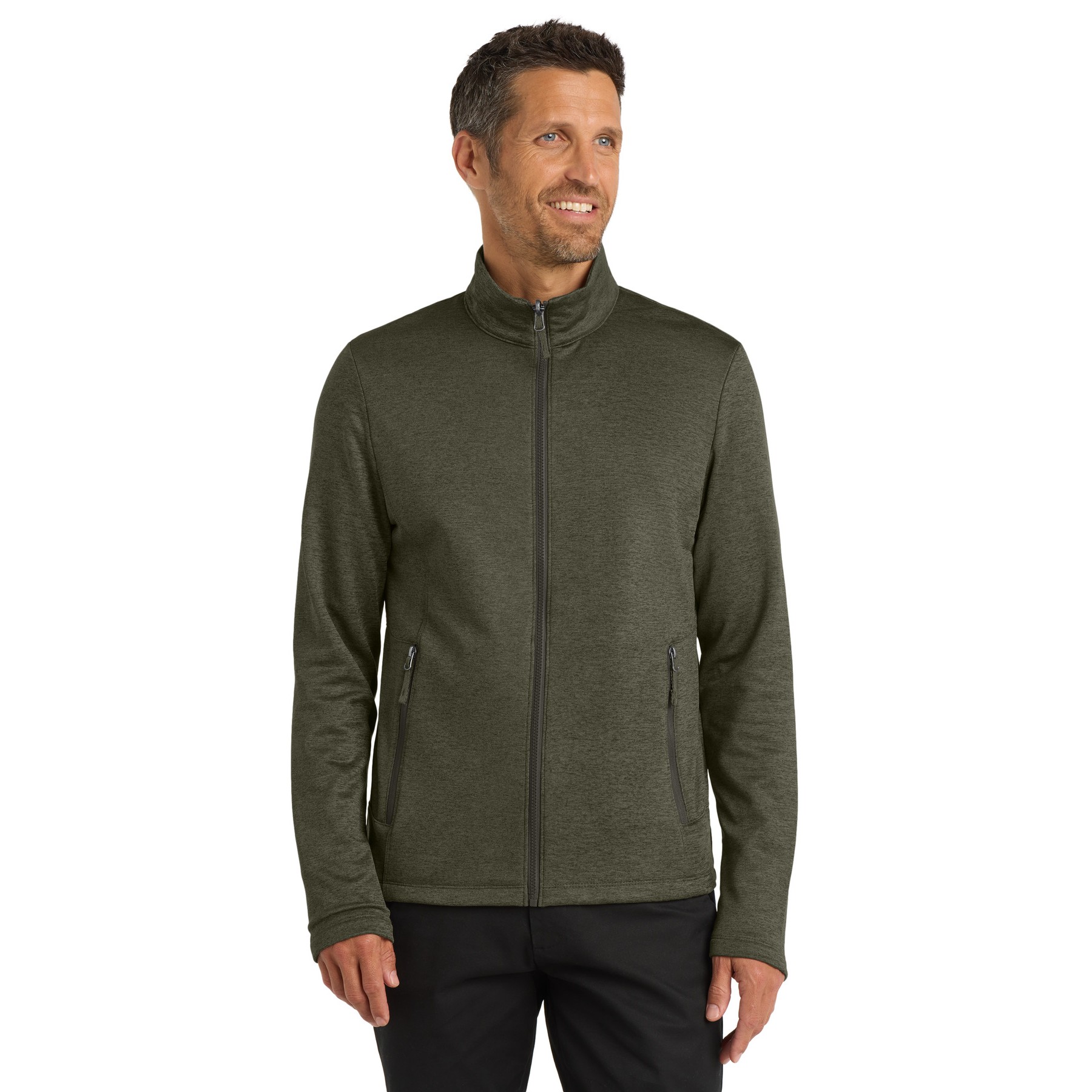 Collective Striated Fleece Jacket - Thumbnail Image